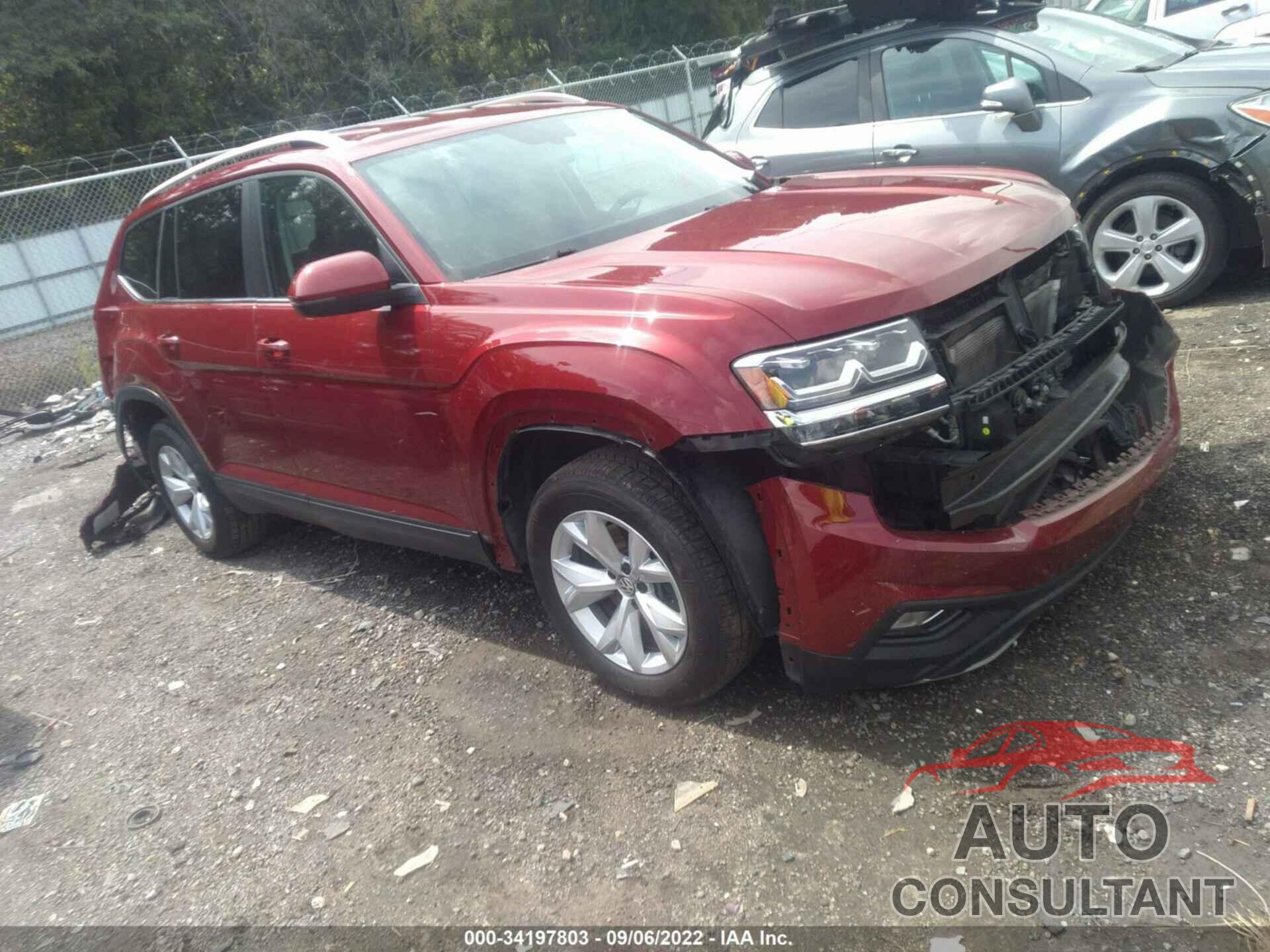 VOLKSWAGEN ATLAS 2018 - 1V2CR2CA6JC553625