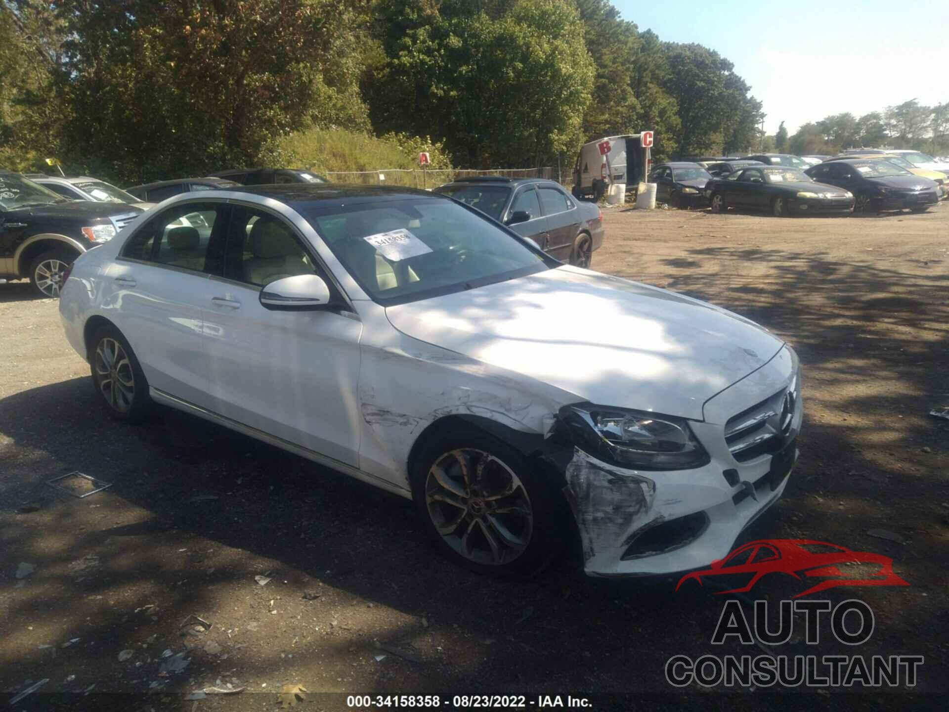 MERCEDES-BENZ C-CLASS 2017 - 55SWF4KB8HU216351