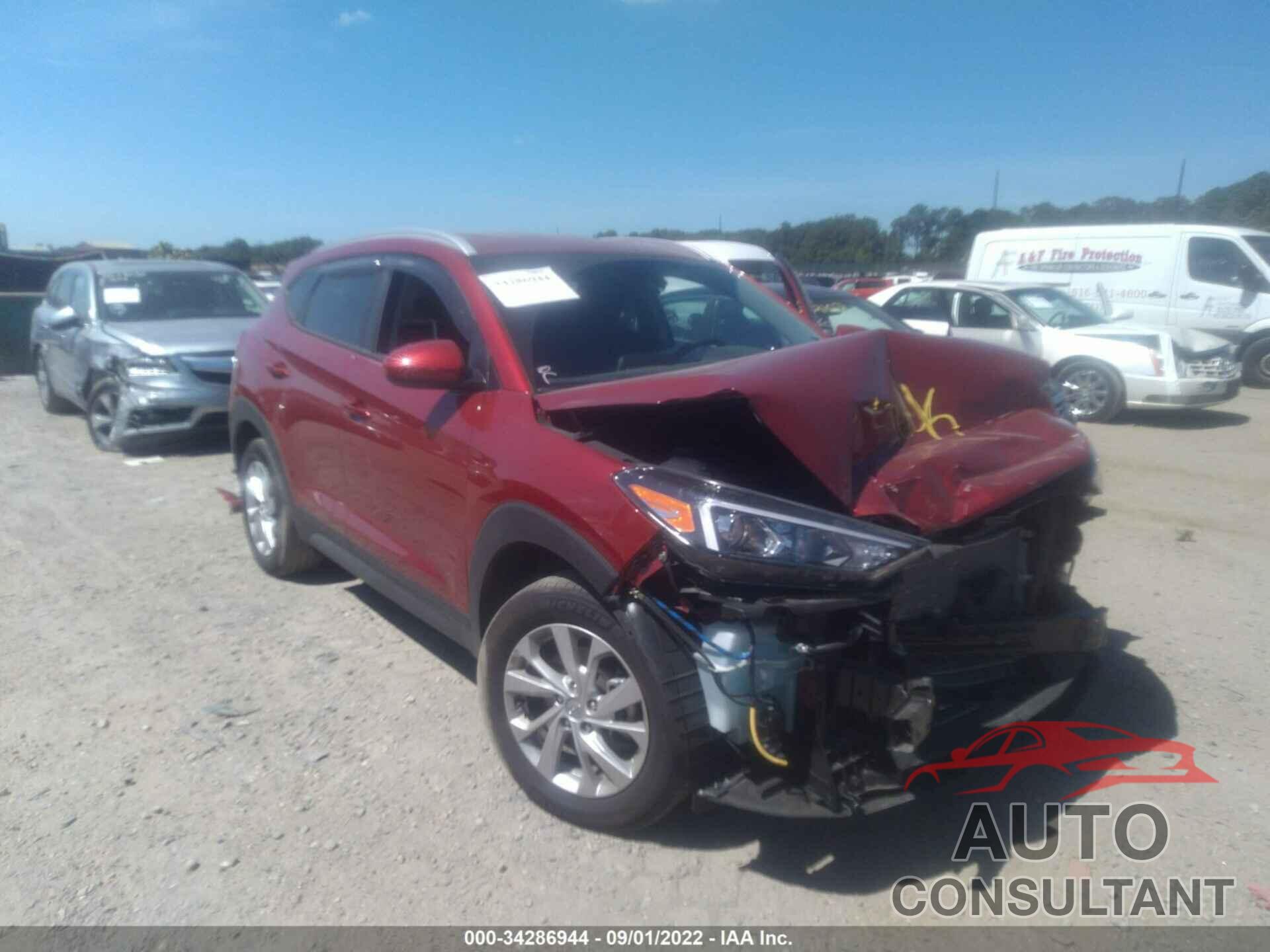 HYUNDAI TUCSON 2021 - KM8J3CA47MU345437