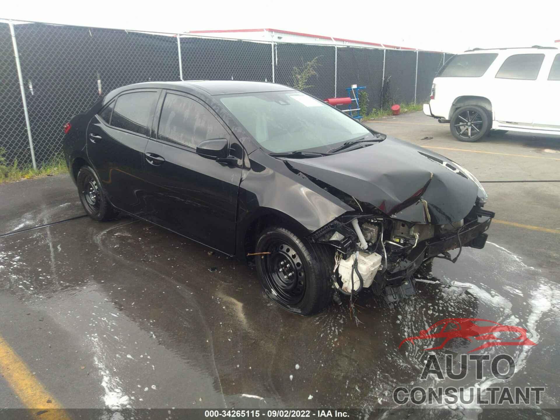 TOYOTA COROLLA 2019 - 2T1BURHE3KC234966
