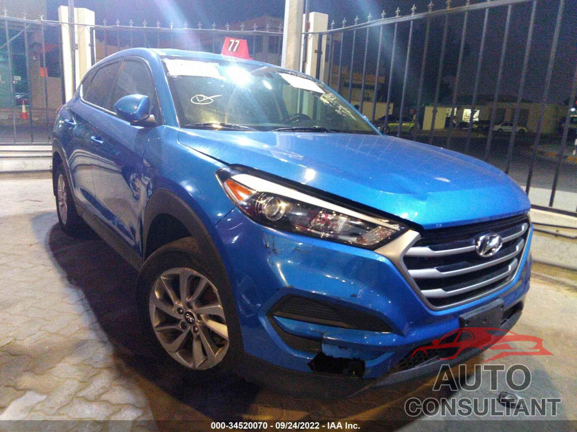 HYUNDAI TUCSON 2018 - 008J2CA45JU792427