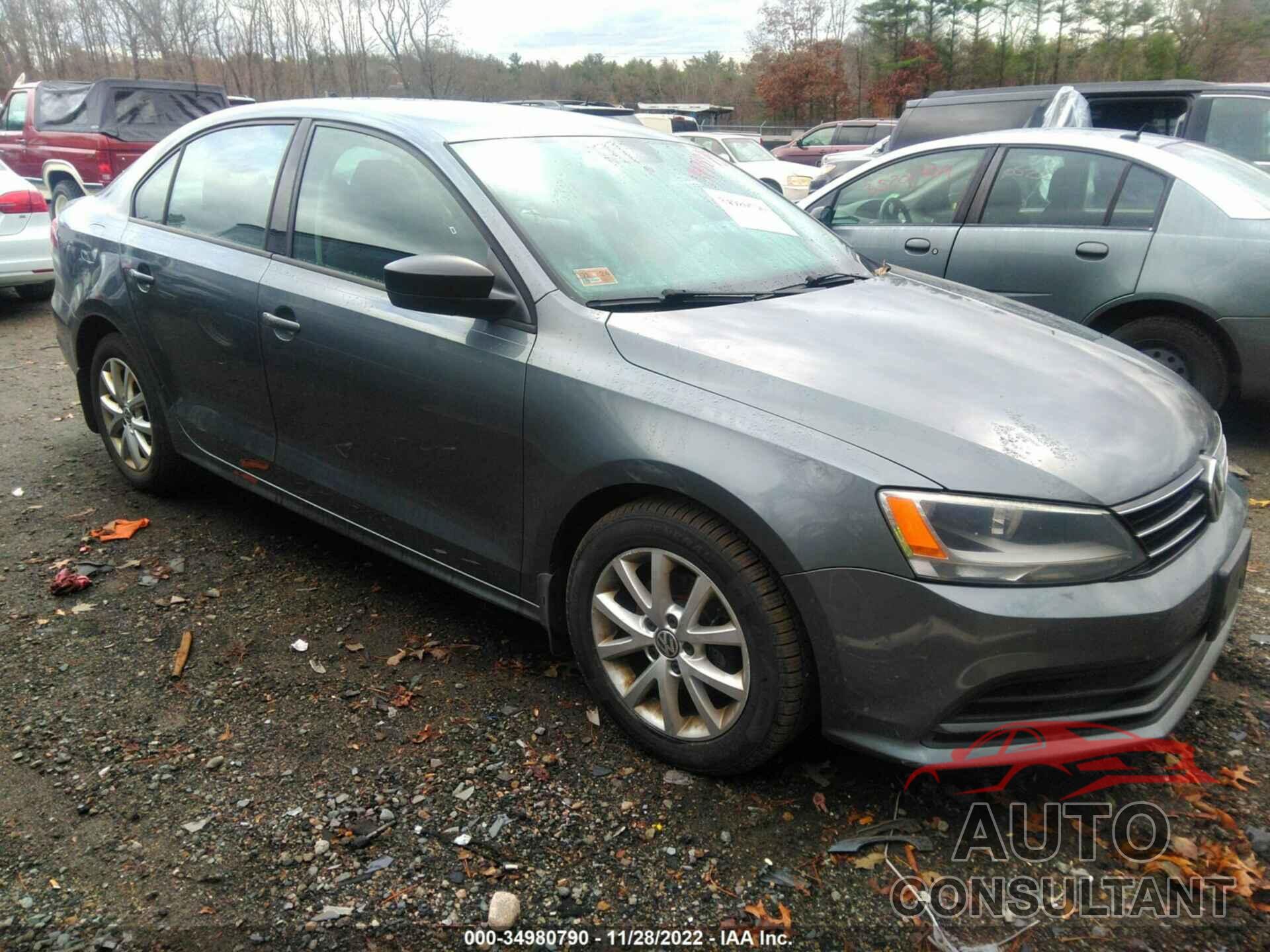 VOLKSWAGEN JETTA SEDAN 2015 - 3VWD17AJ2FM212206