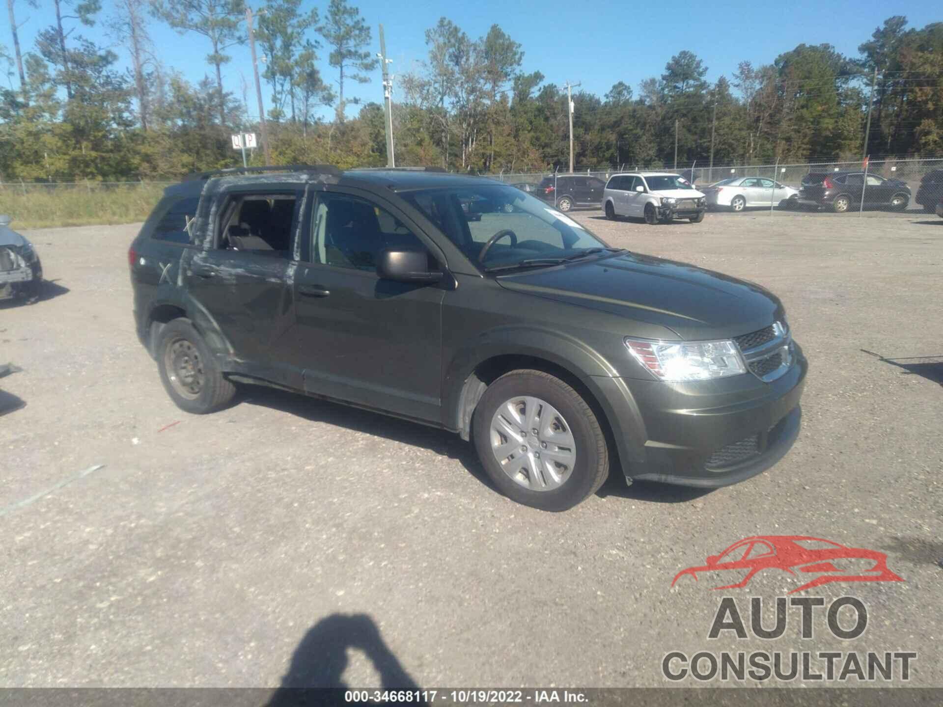 DODGE JOURNEY 2017 - 3C4PDCAB2HT708303