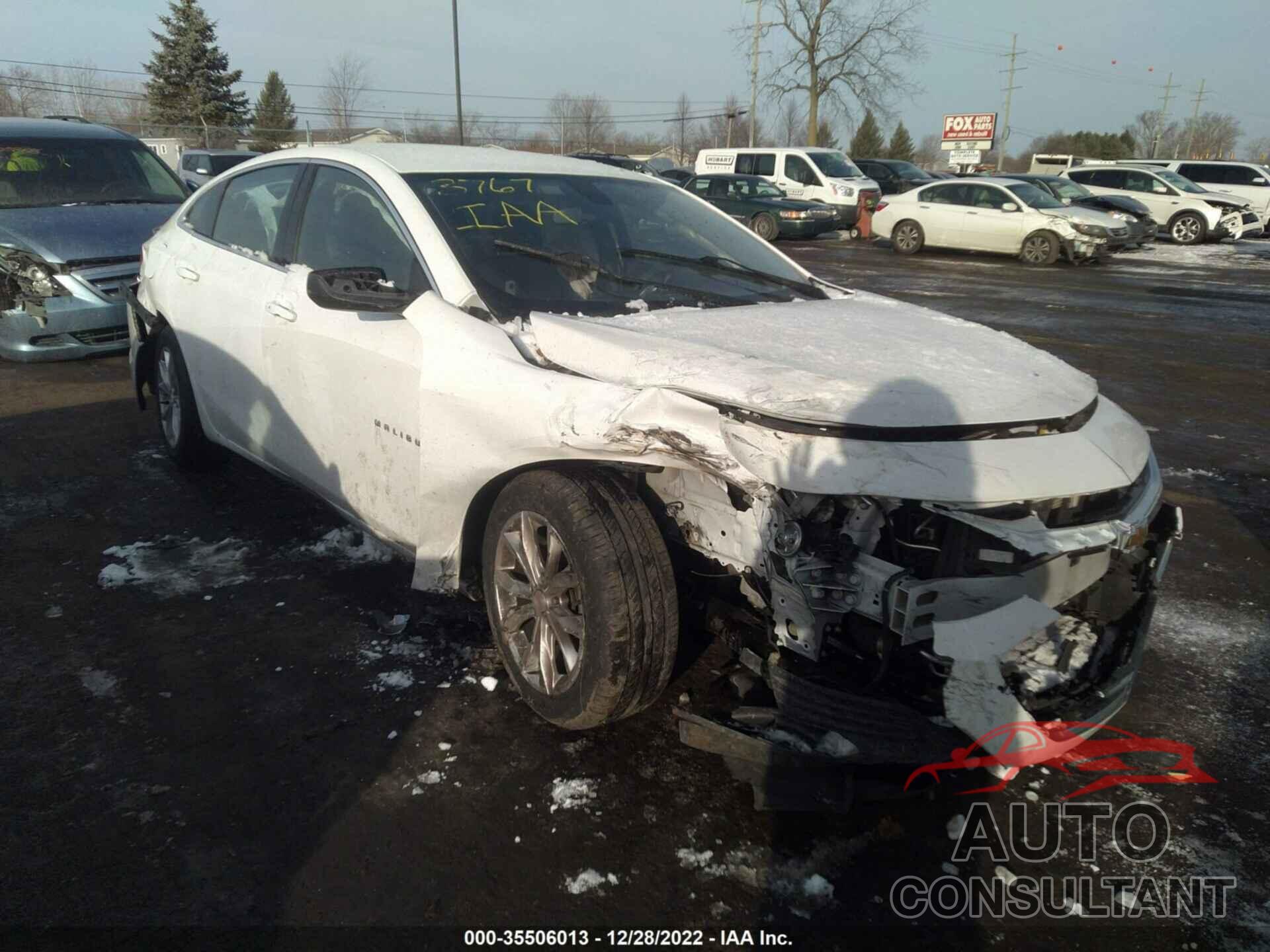 CHEVROLET MALIBU 2020 - 1G1ZD5ST0LF033767