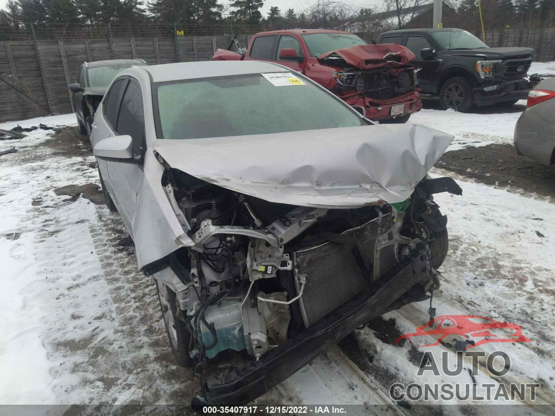 TOYOTA COROLLA 2015 - 5YFBURHE0FP255795