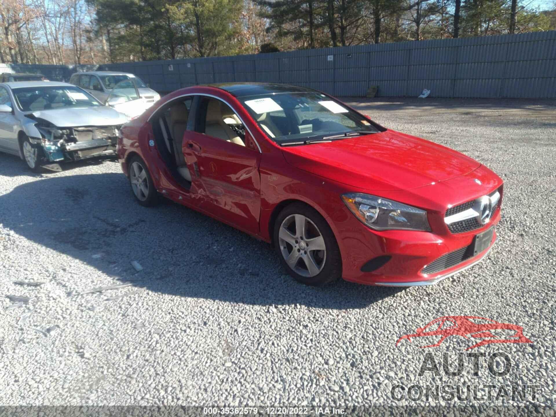 MERCEDES-BENZ CLA 2017 - WDDSJ4GB7HN399708