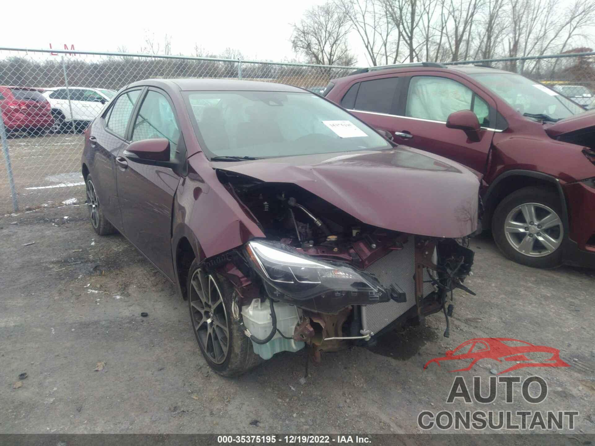 TOYOTA COROLLA 2017 - 5YFBURHE7HP619536