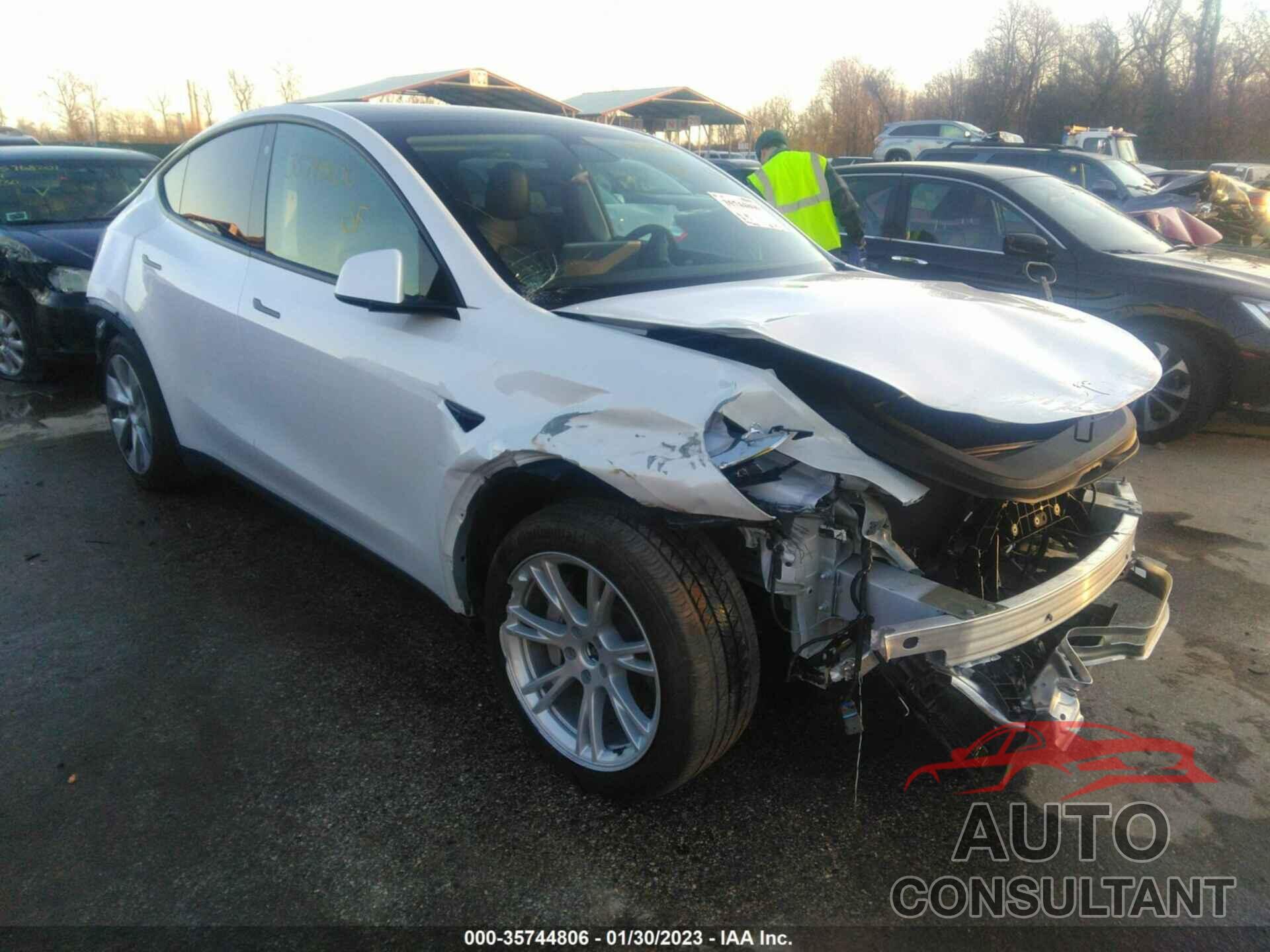 TESLA MODEL Y 2022 - 7SAYGDEE0NF435624