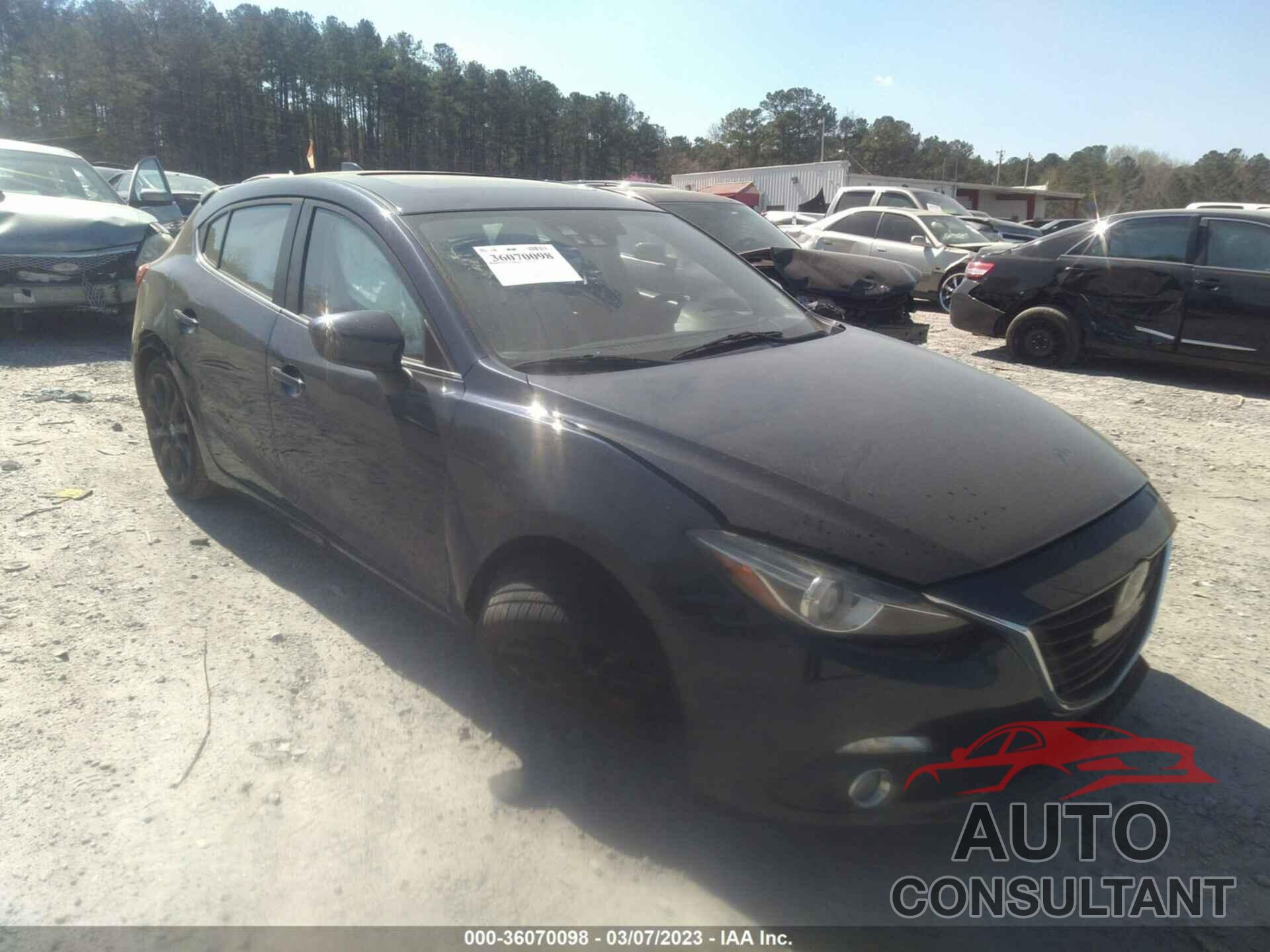 MAZDA MAZDA3 2015 - JM1BM1M30F1260179