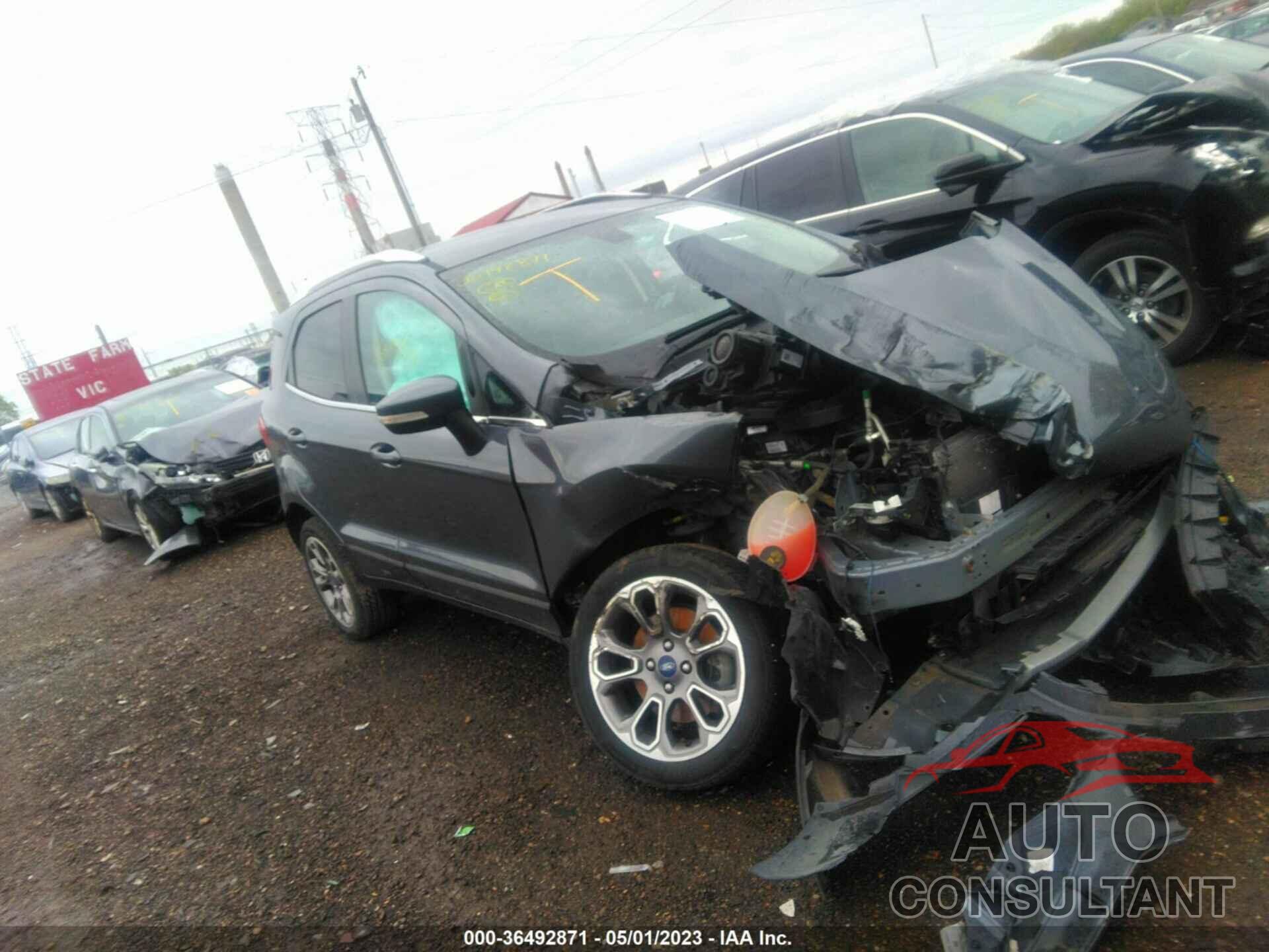 FORD ECOSPORT 2018 - MAJ6P1WL5JC163181