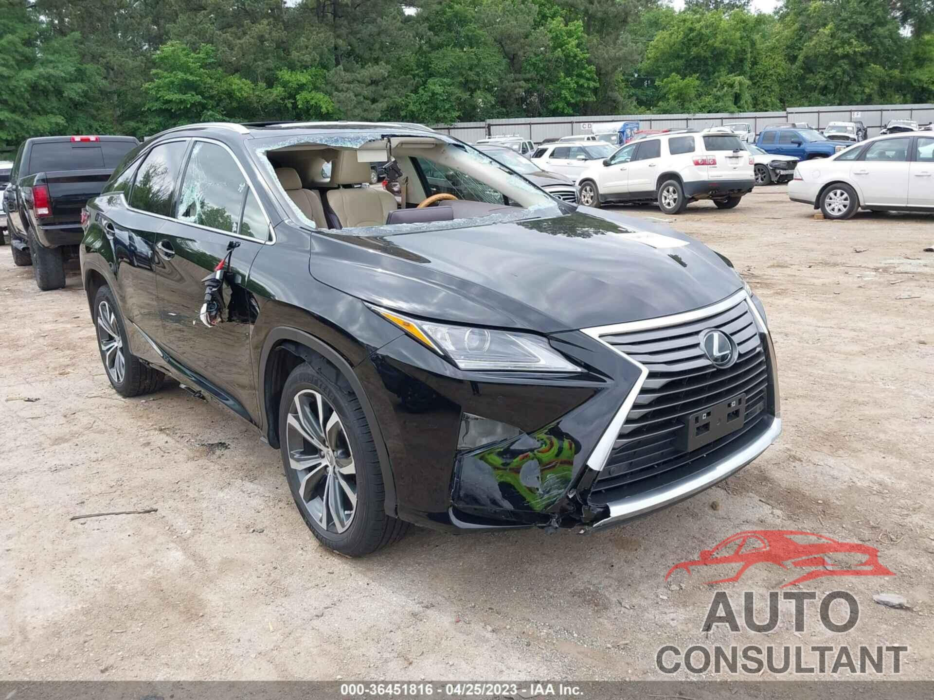 LEXUS RX 2017 - 2T2BZMCA7HC125083