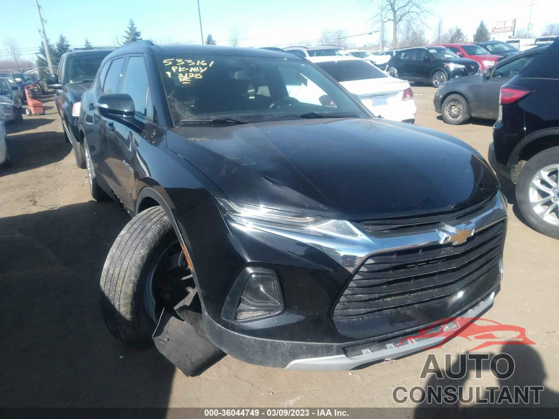 CHEVROLET BLAZER 2021 - 3GNKBCR42MS533161