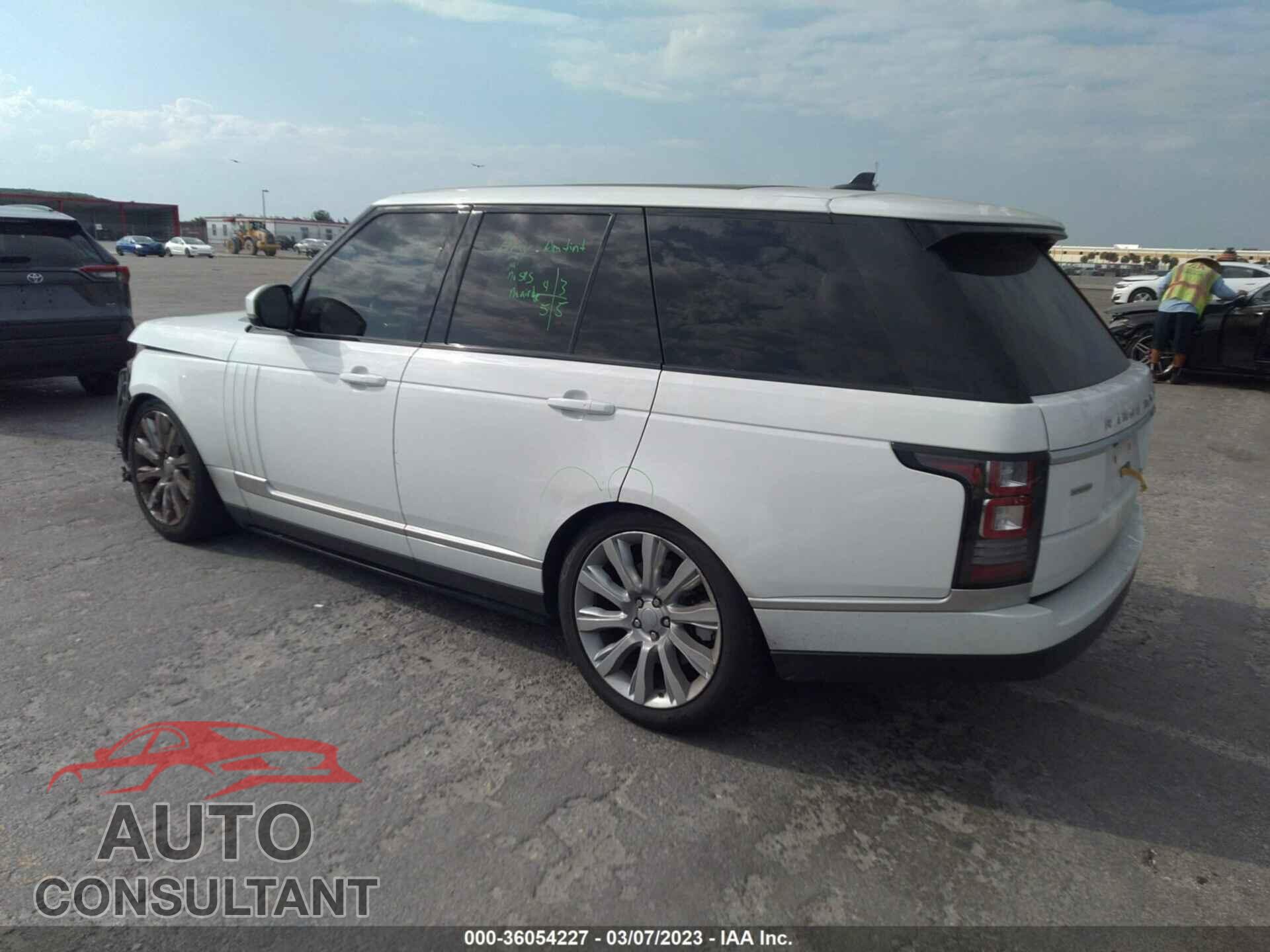 LAND ROVER RANGE ROVER 2016 - SALGS2EF8GA260550