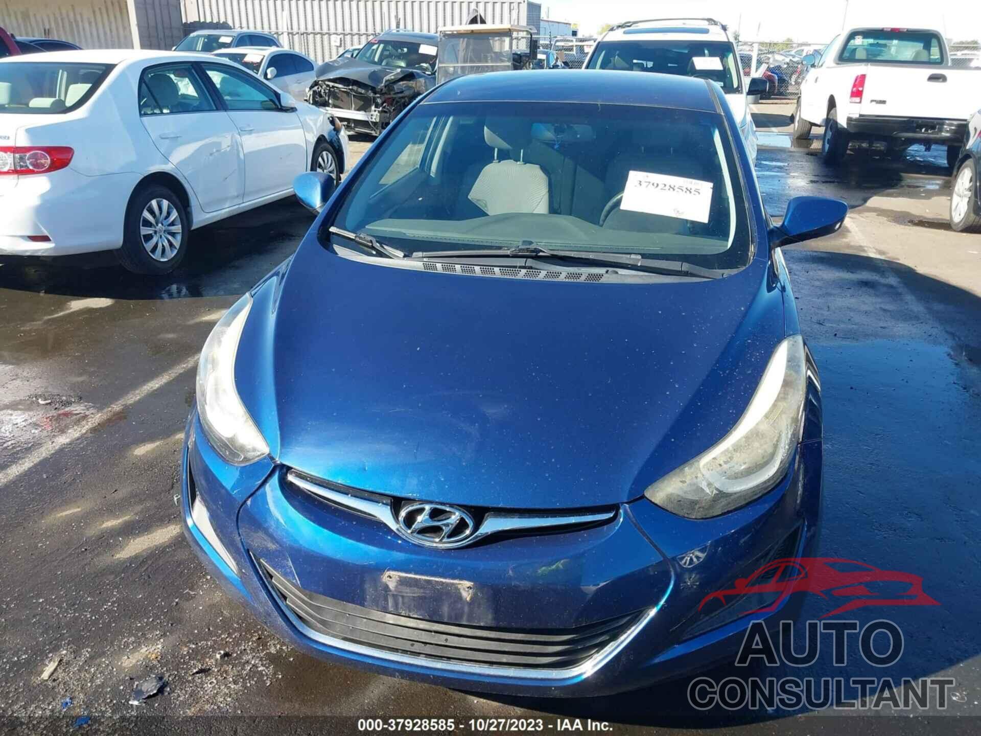 HYUNDAI ELANTRA 2016 - 5NPDH4AE4GH728218