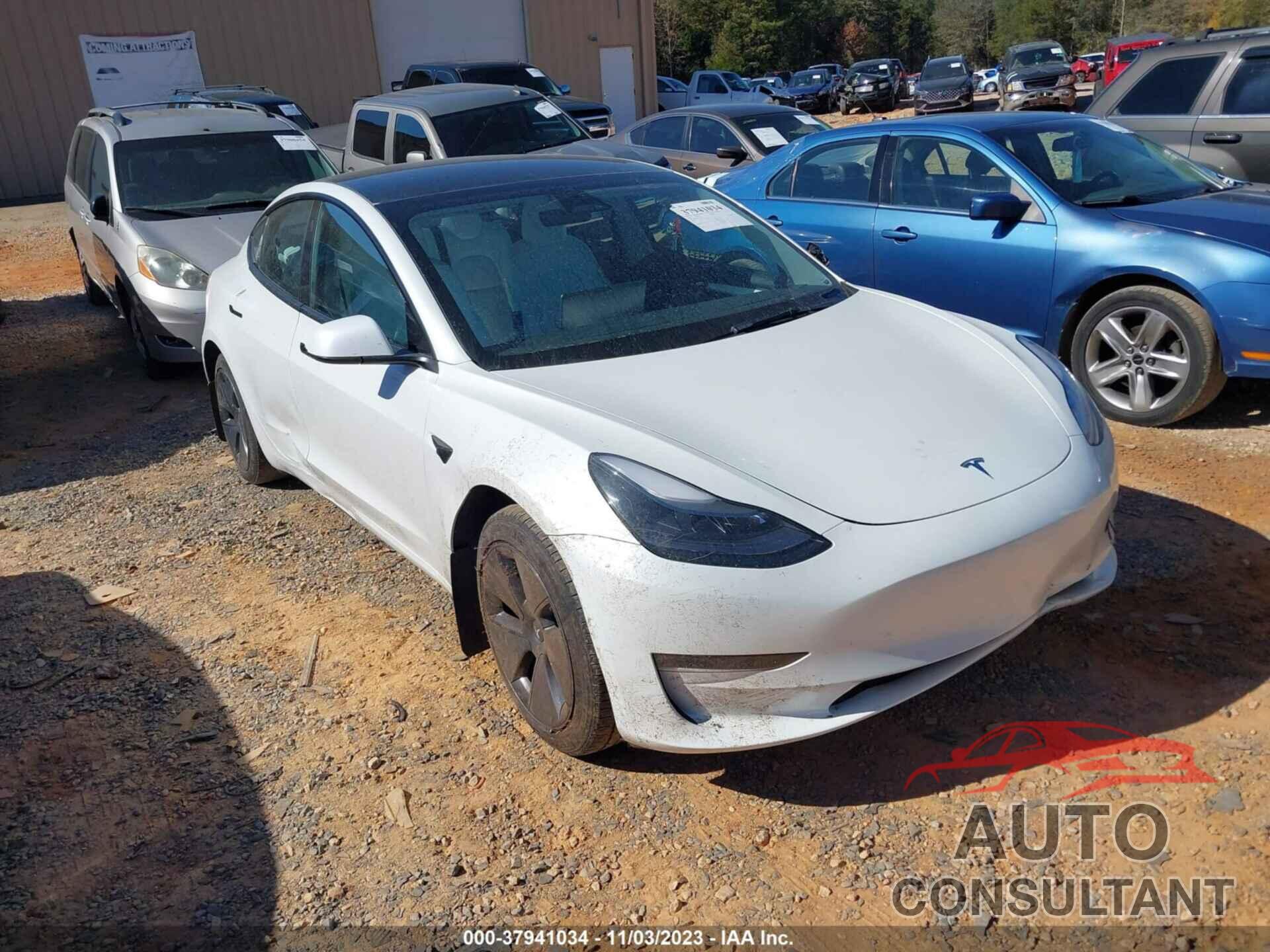TESLA MODEL 3 2022 - 5YJ3E1EB5NF181507