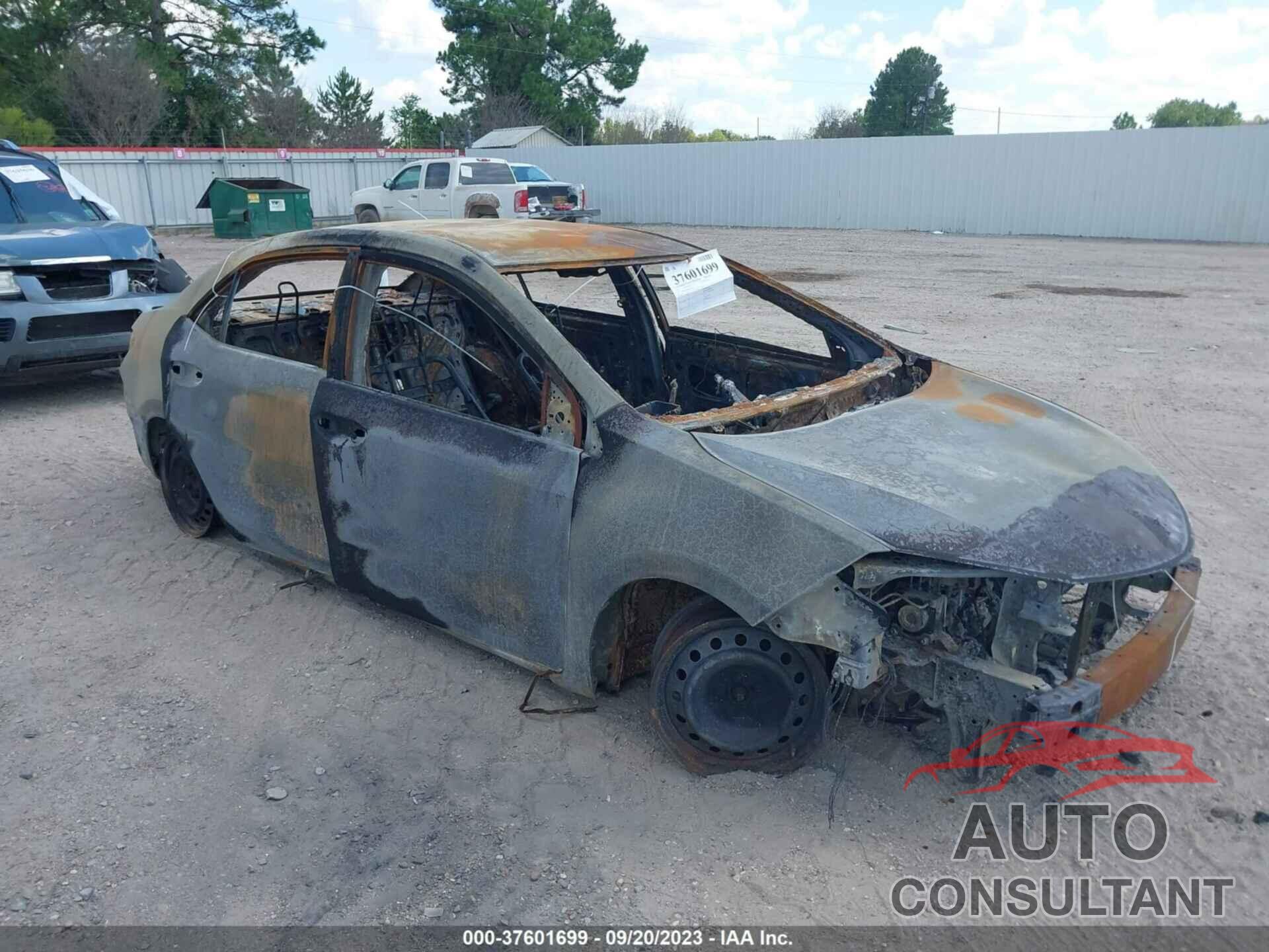 TOYOTA COROLLA 2019 - 5YFBURHE0KP879896