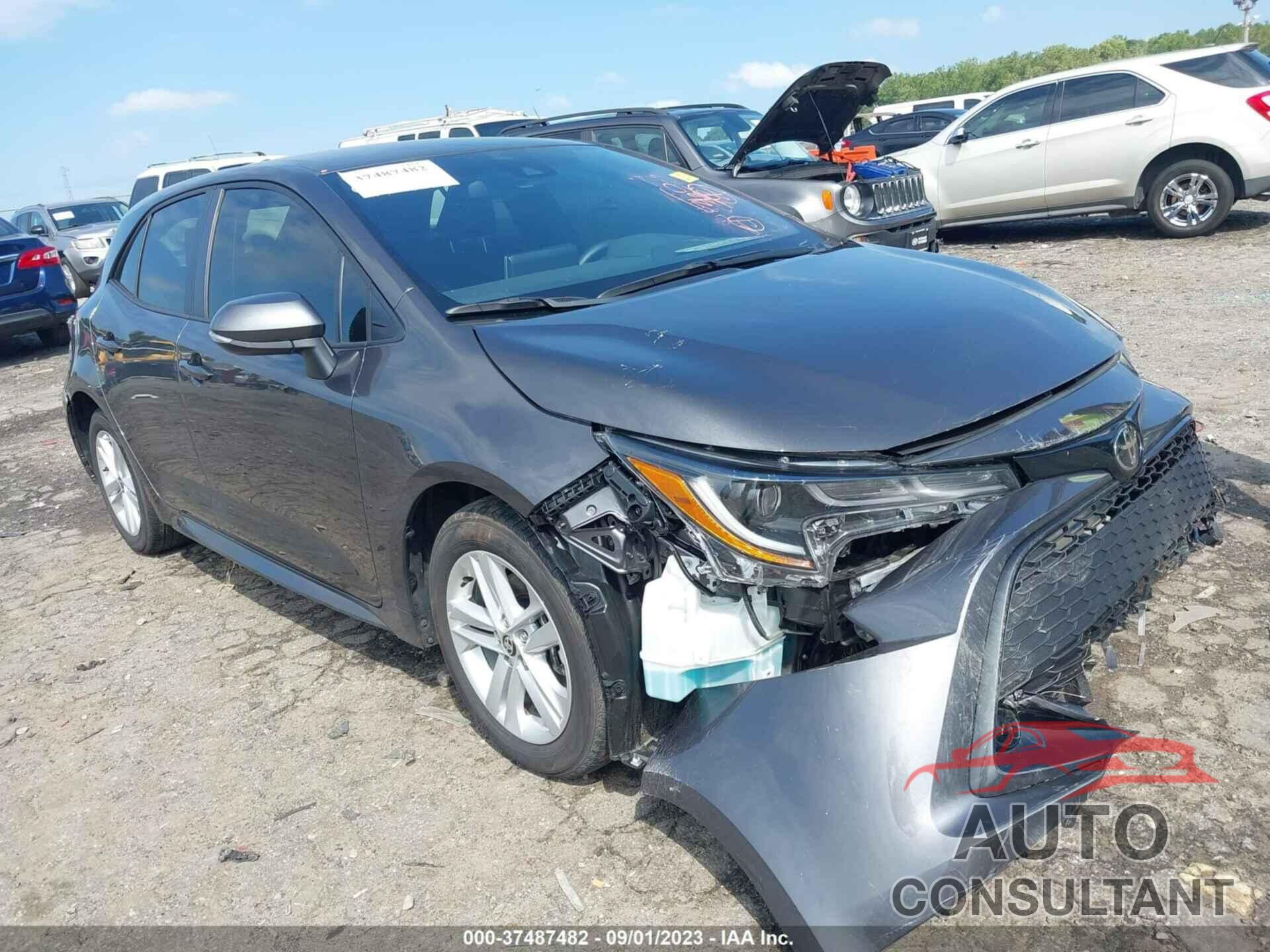 TOYOTA COROLLA 2022 - JTNB4MBEXN3190467