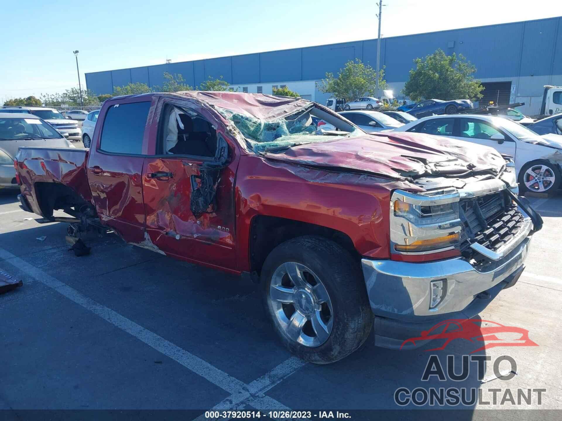 CHEVROLET SILVERADO 1500 2018 - 3GCUKRERXJG358338