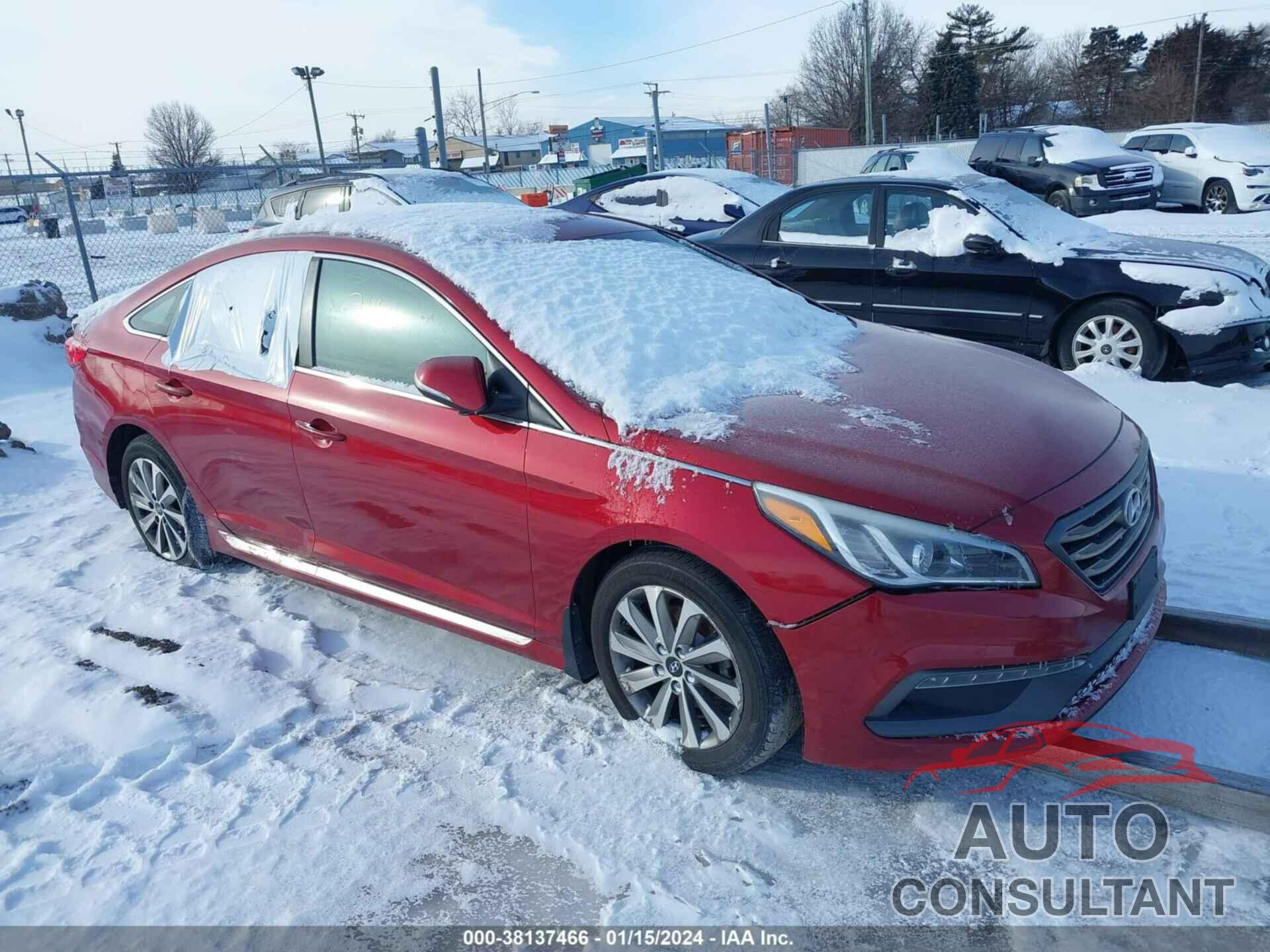 HYUNDAI SONATA 2016 - 5NPE34AF8GH289374