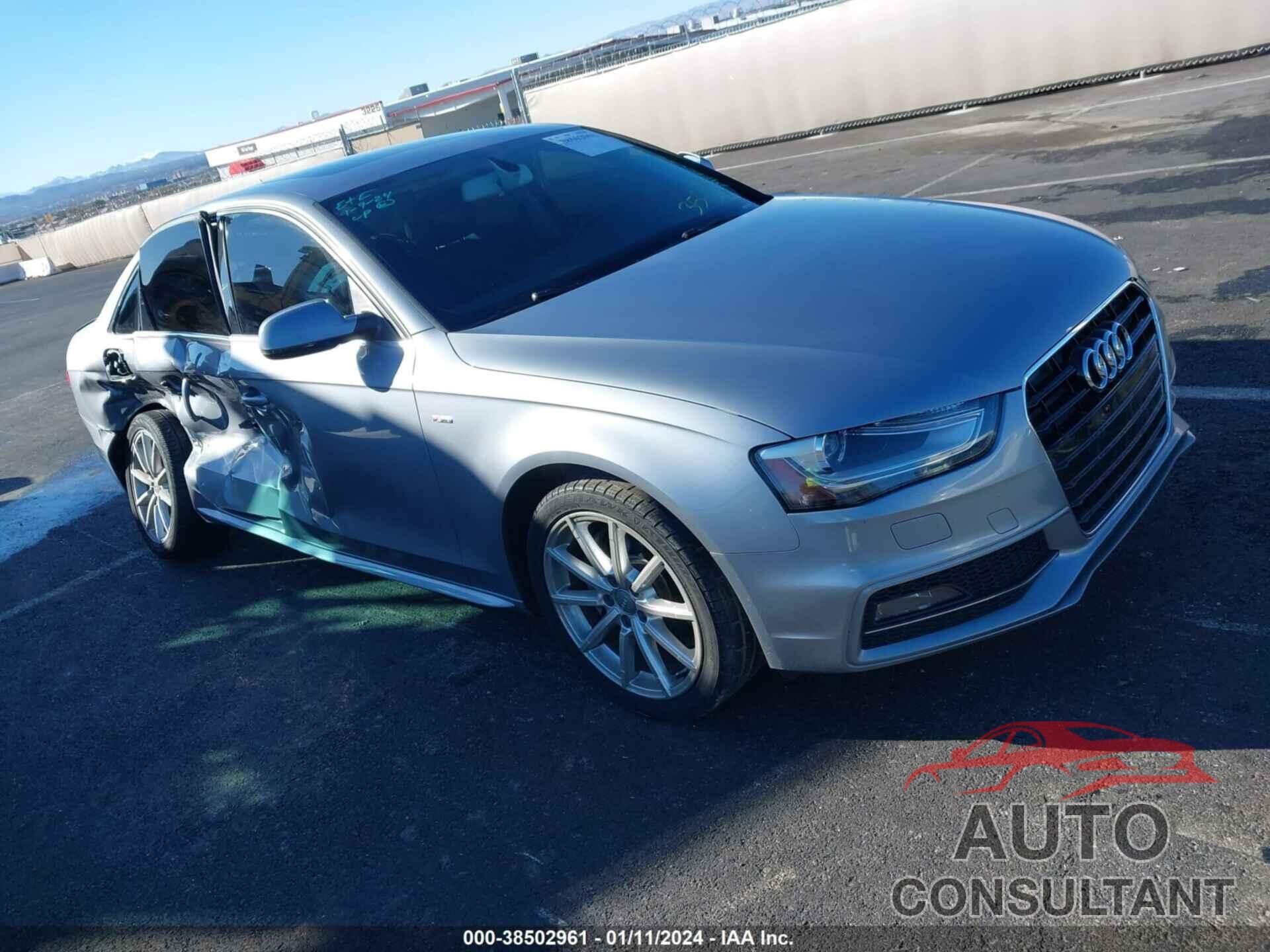 AUDI A4 2016 - WAUAFAFL4GN007487