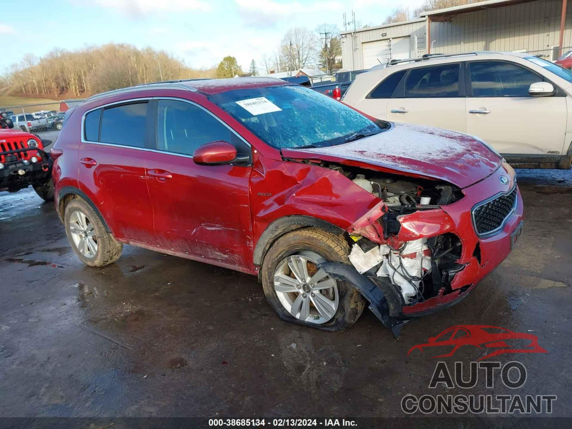 KIA SPORTAGE 2018 - KNDPMCAC8J7360591