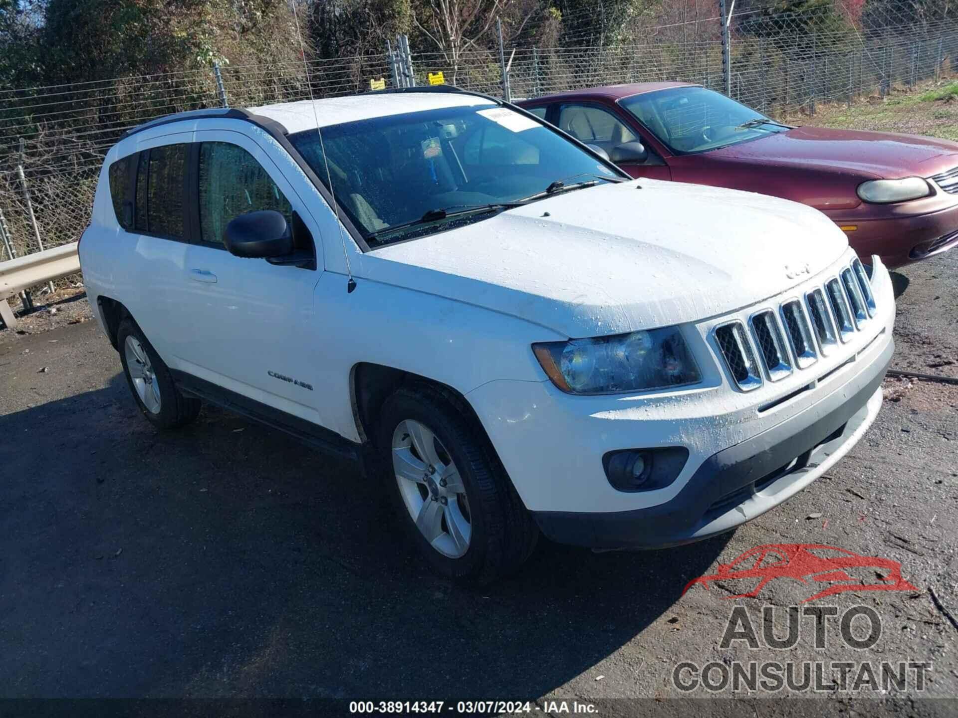 JEEP COMPASS 2017 - 1C4NJCBAXHD146503