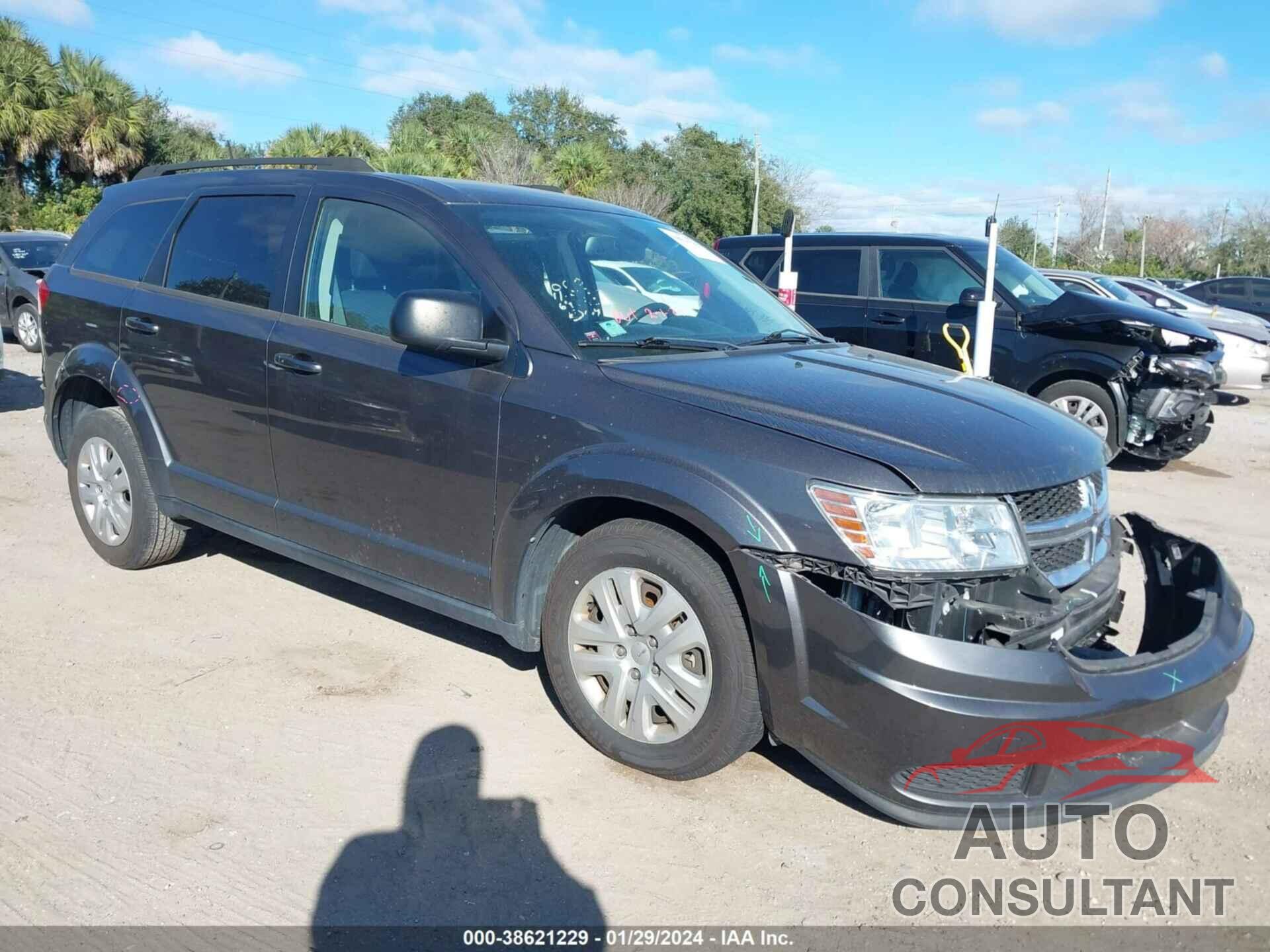 DODGE JOURNEY 2018 - 3C4PDCAB9JT530038