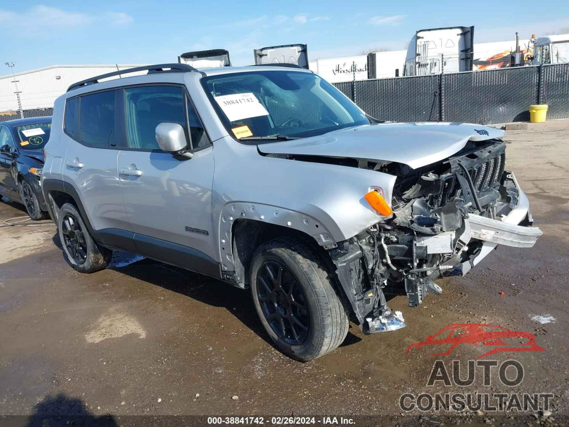 JEEP RENEGADE 2019 - ZACNJBBB9KPK73493