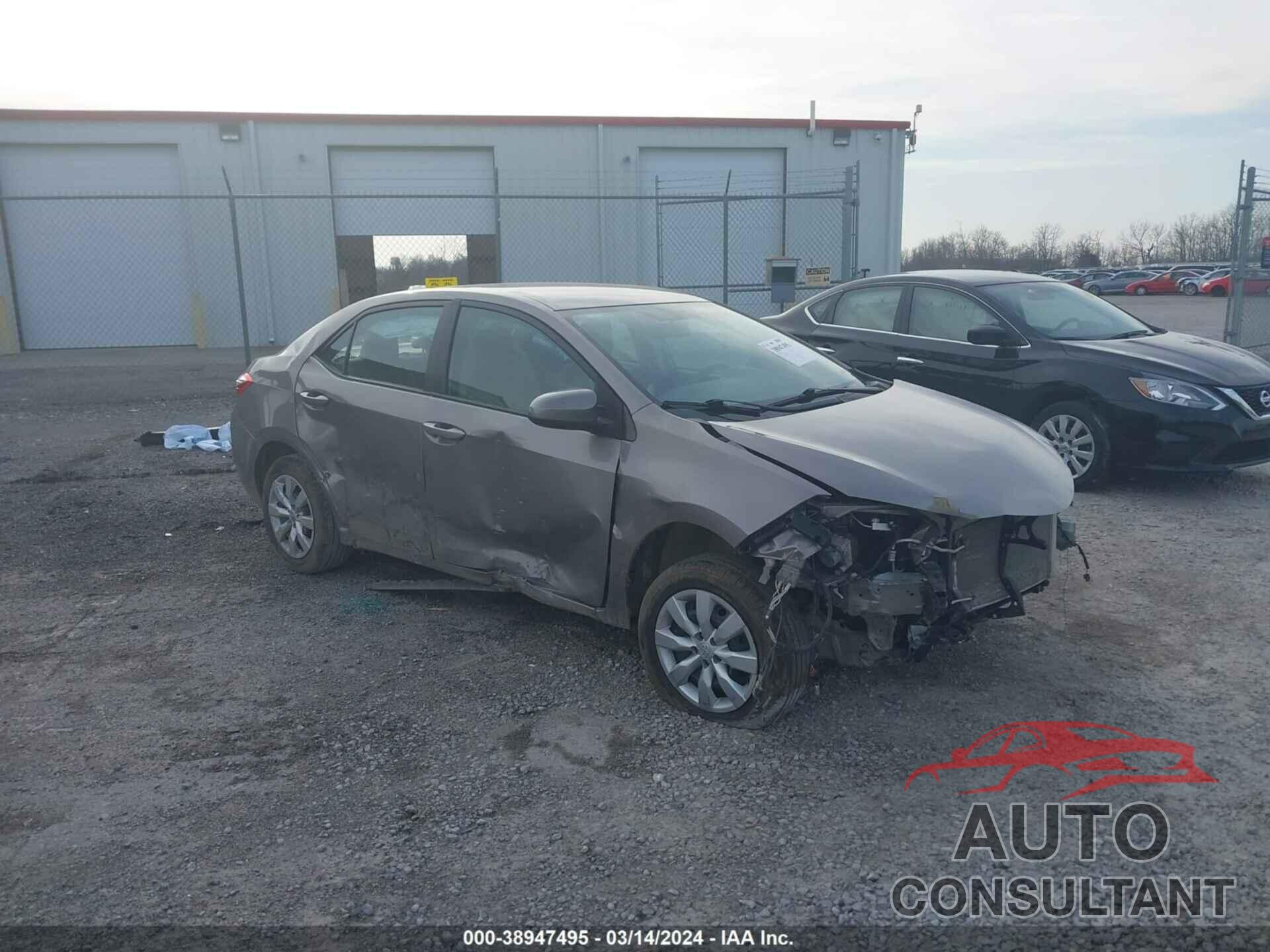 TOYOTA COROLLA 2016 - 2T1BURHE6GC644622
