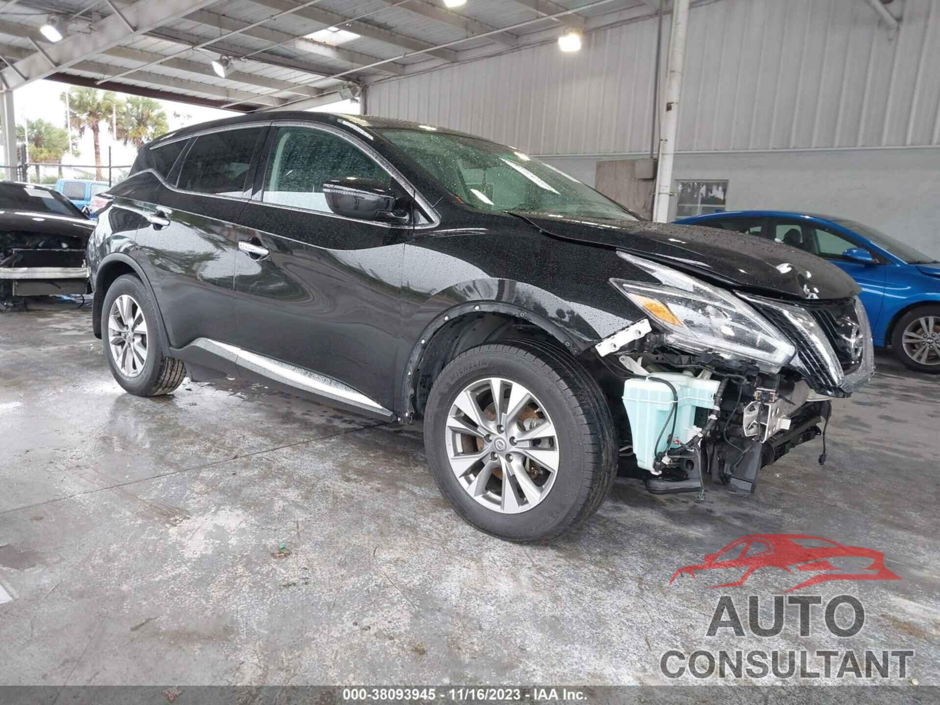 NISSAN MURANO 2018 - 5N1AZ2MG1JN132049