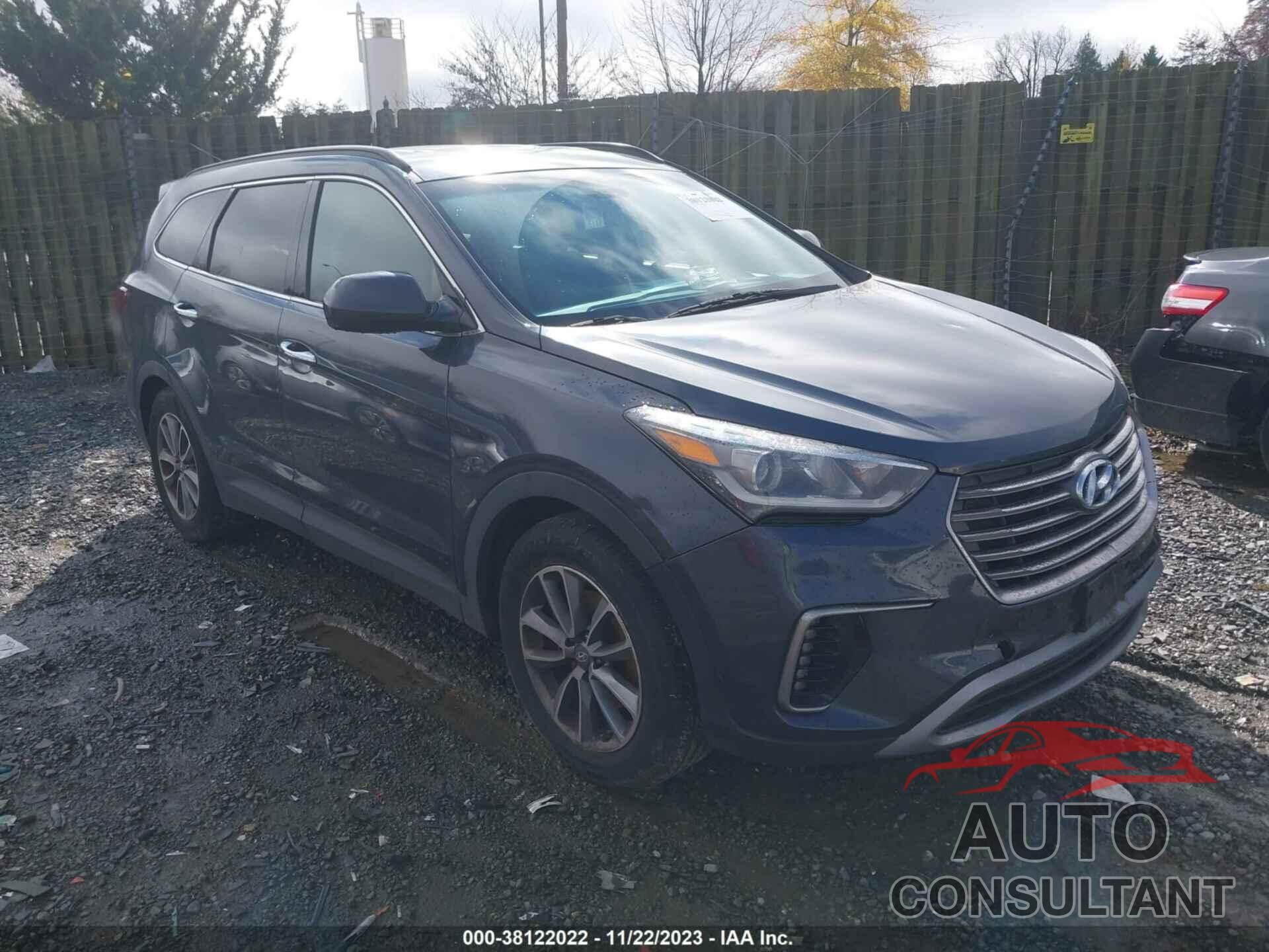 HYUNDAI SANTA FE 2017 - KM8SM4HF3HU185058