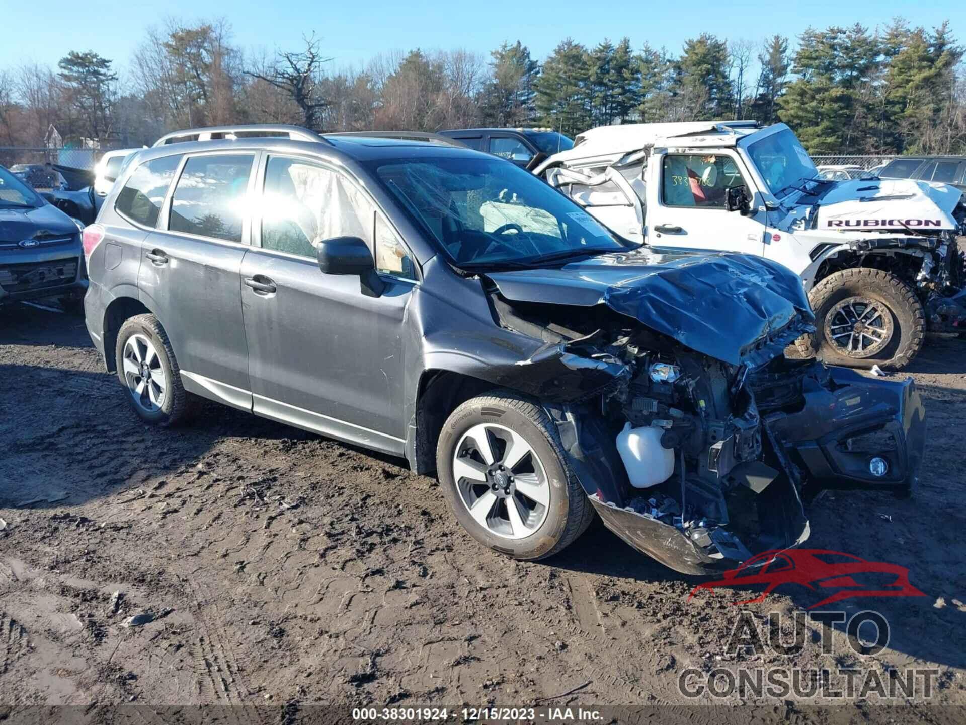SUBARU FORESTER 2018 - JF2SJAJC9JH412149