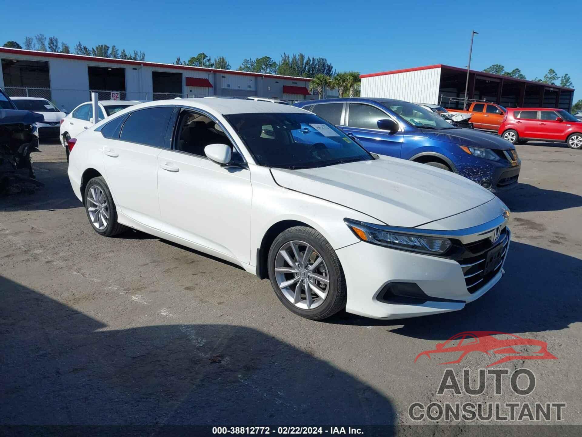 HONDA ACCORD 2021 - 1HGCV1F16MA041304