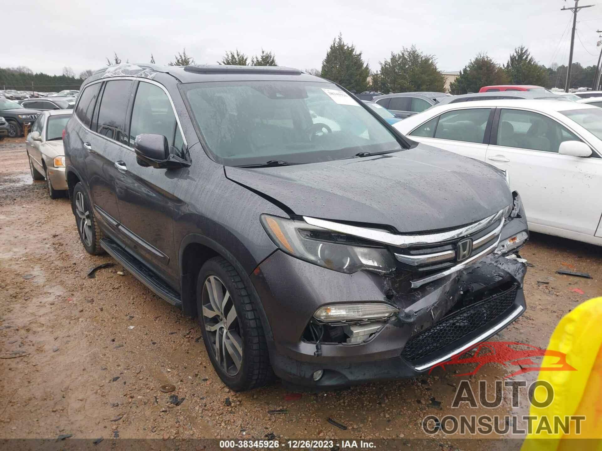 HONDA PILOT 2016 - 5FNYF6H9XGB068499