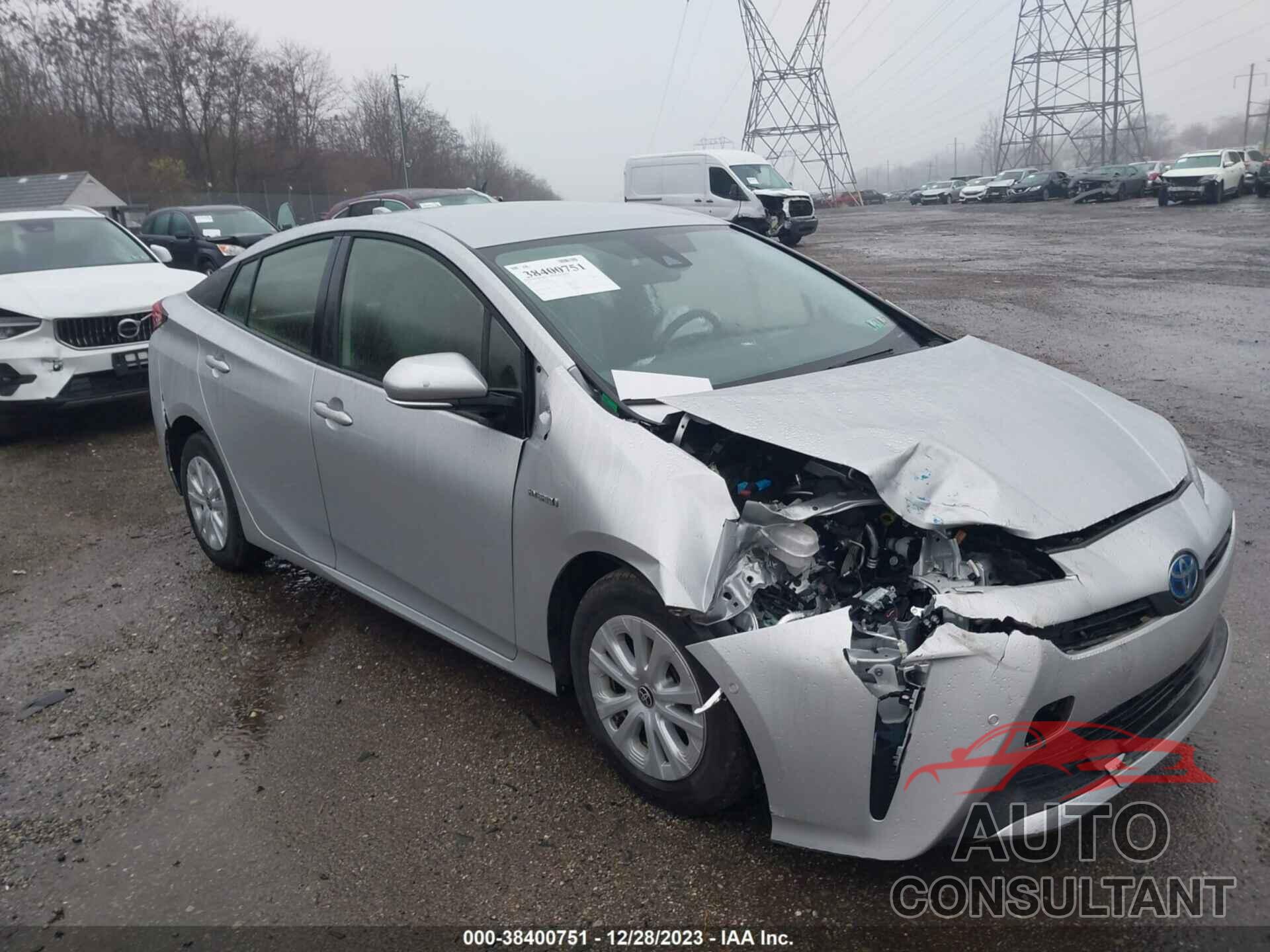 TOYOTA PRIUS 2021 - JTDKAMFU7M3129736