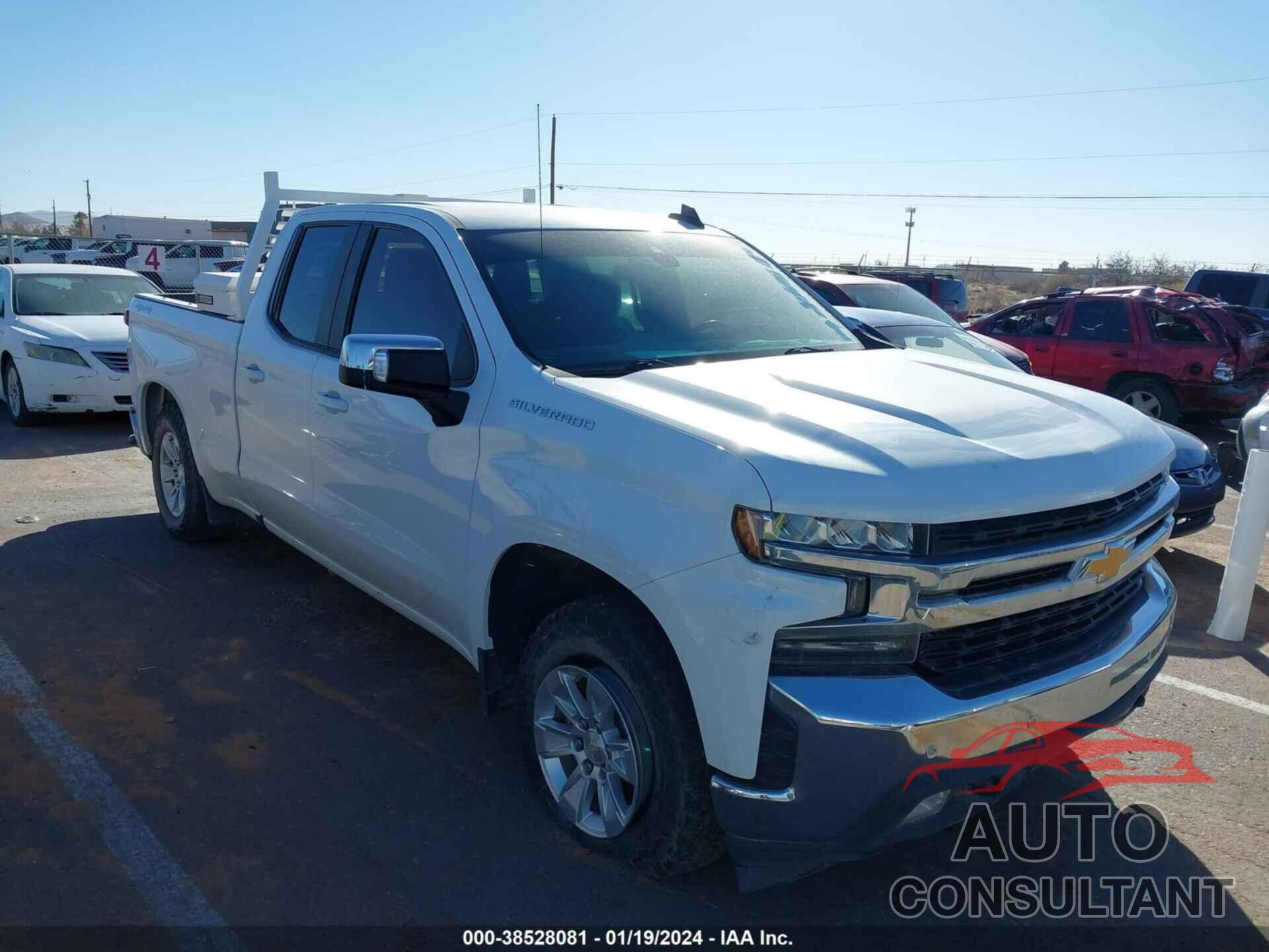 CHEVROLET SILVERADO 1500 2019 - 1GCRYDED8KZ324234