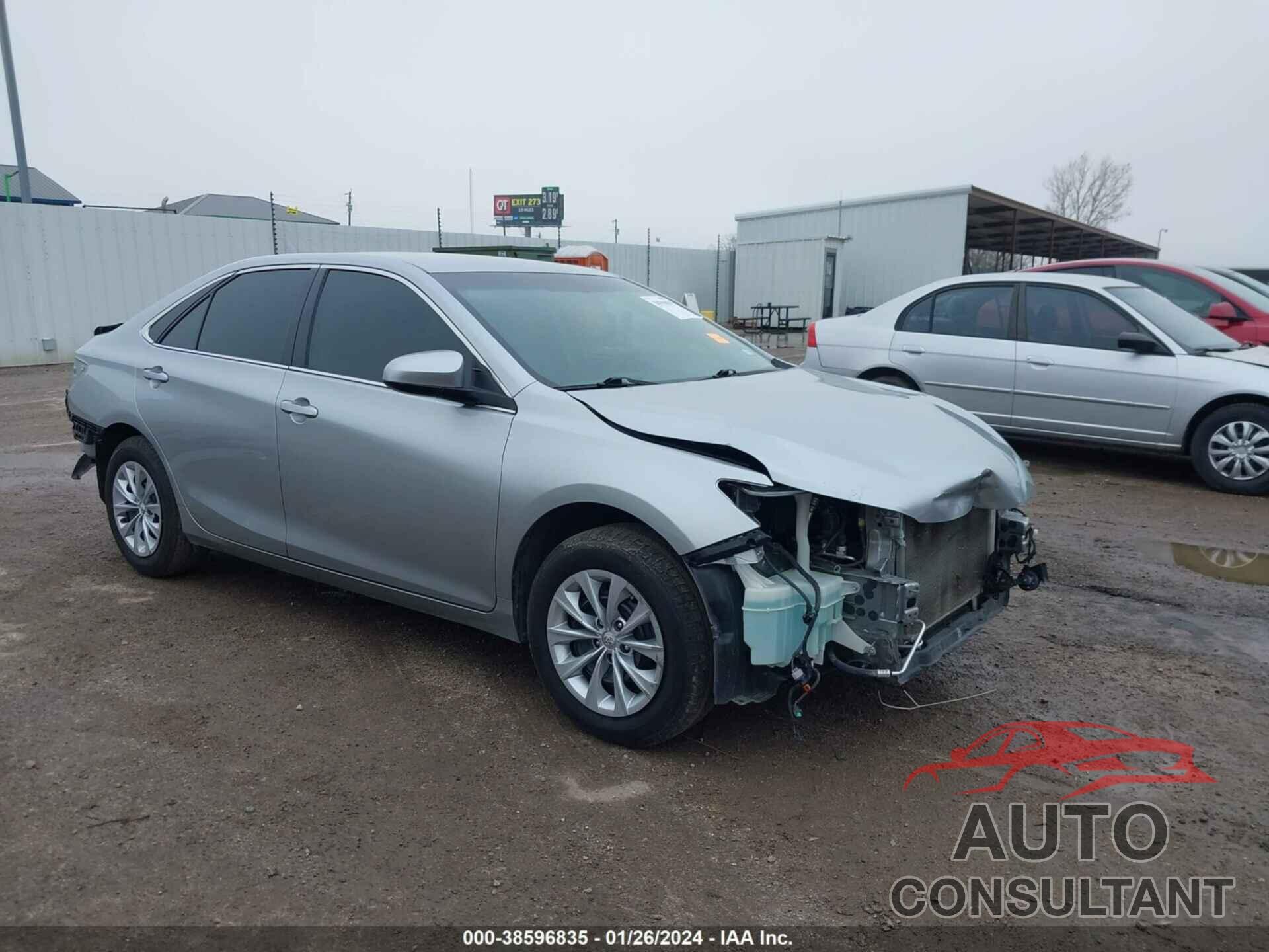 TOYOTA CAMRY 2017 - 4T1BF1FK1HU734166