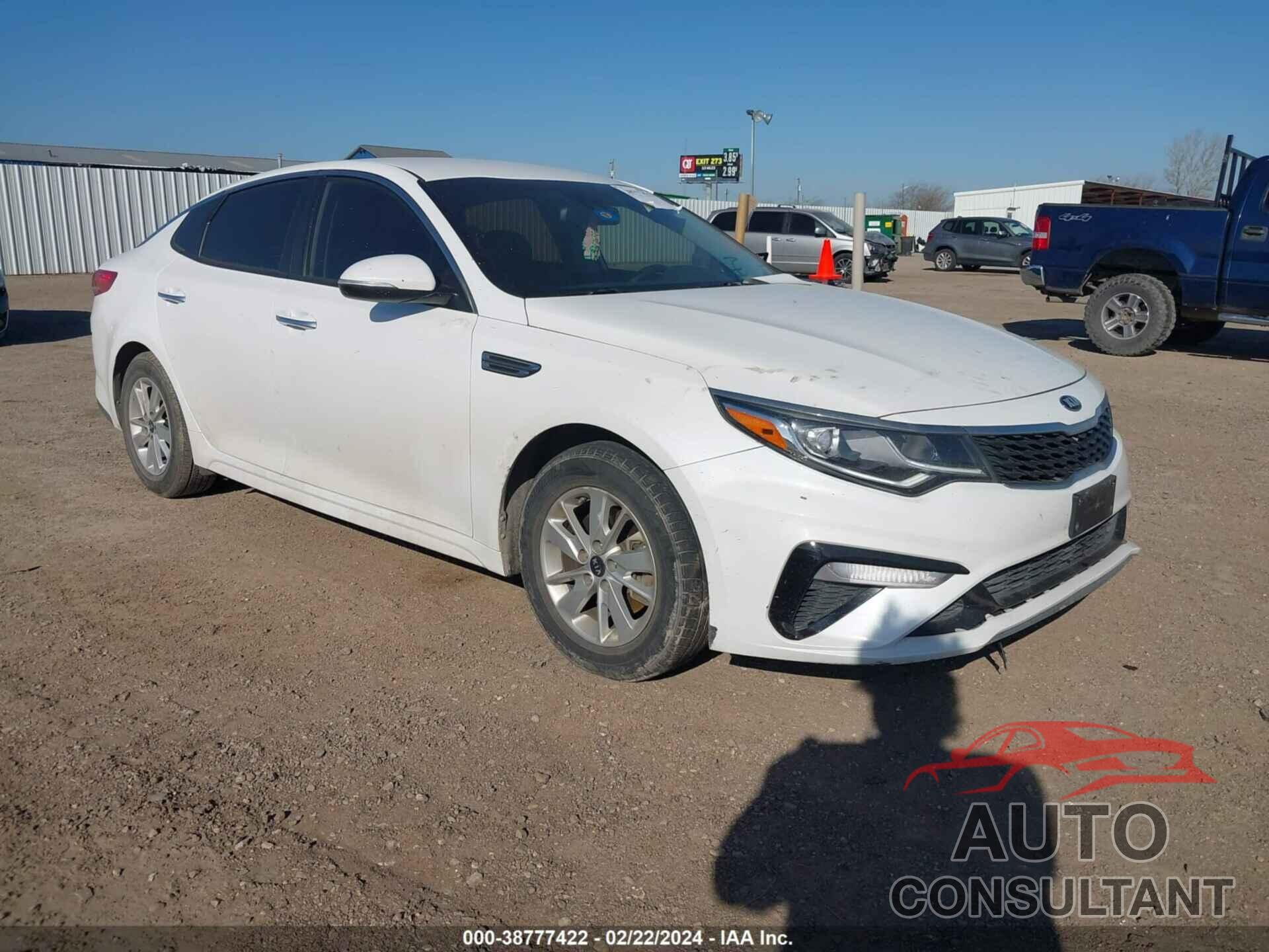 KIA OPTIMA 2019 - 5XXGT4L3XKG278697