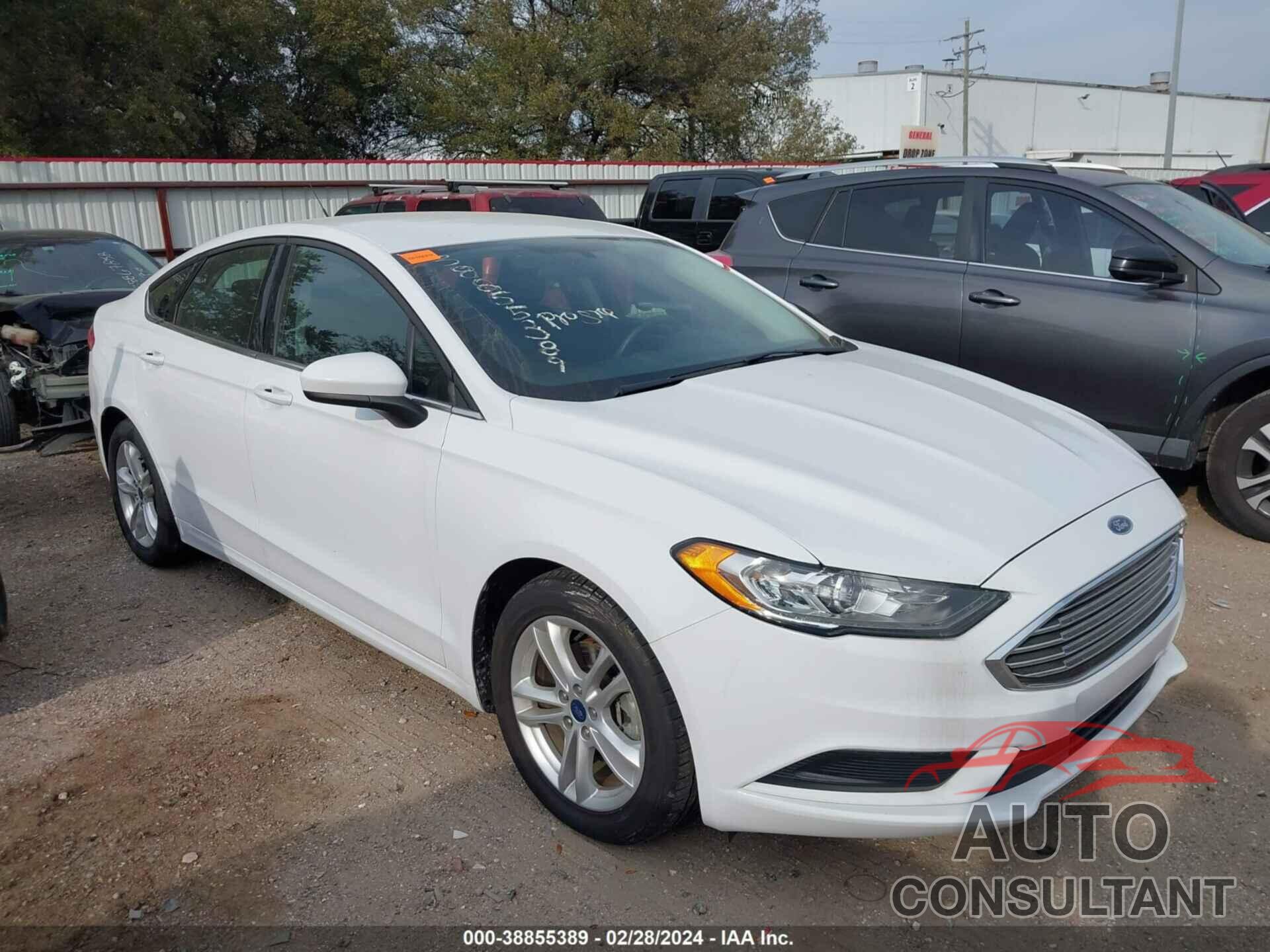 FORD FUSION 2018 - 3FA6P0HDXJR200968