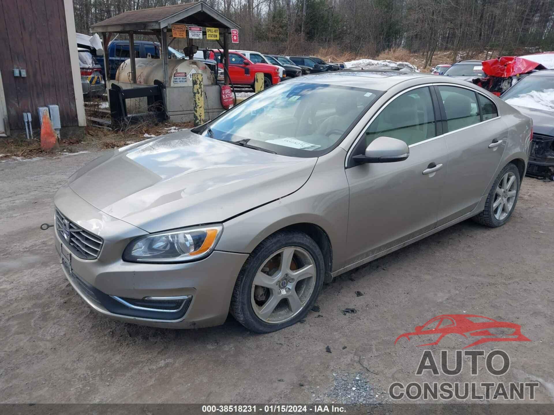 VOLVO S60 2016 - YV126MFK9G2403183