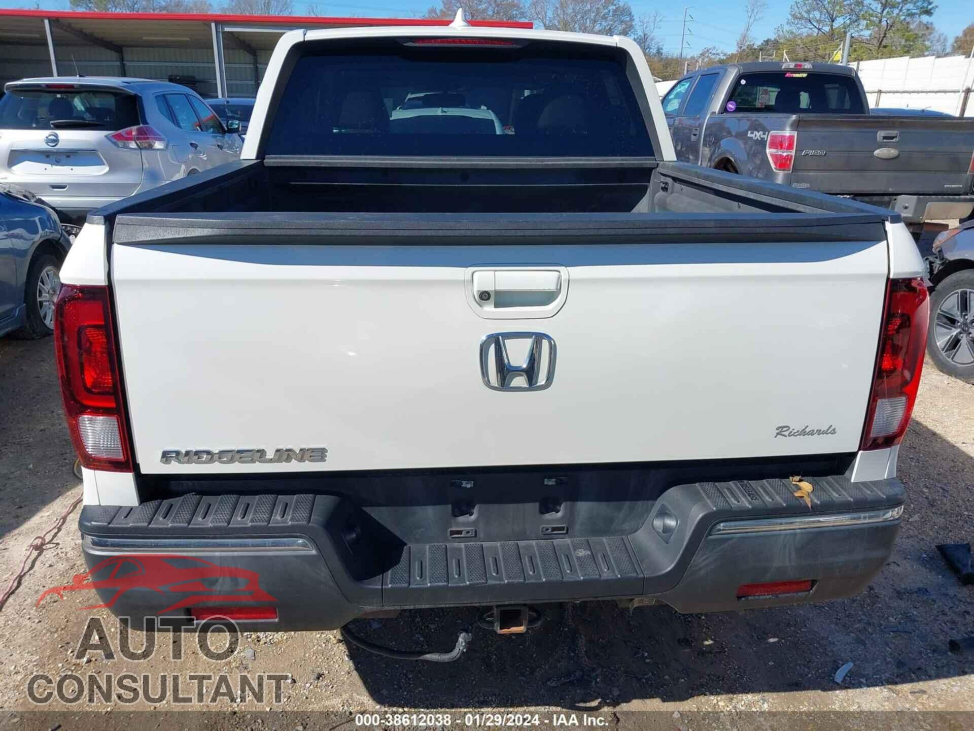 HONDA RIDGELINE 2017 - 5FPYK2F61HB006592