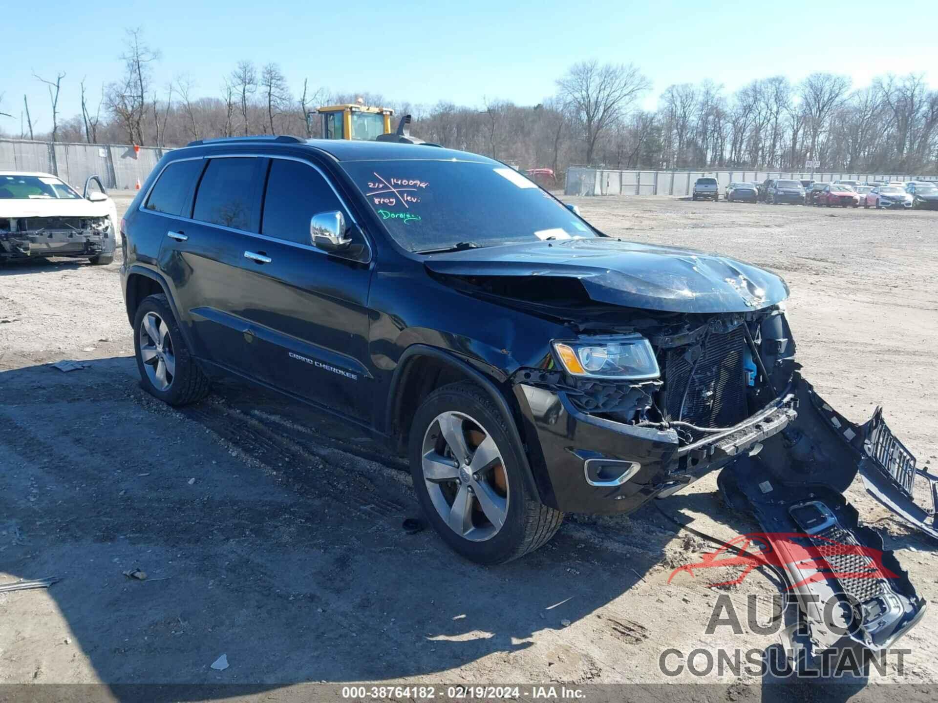 JEEP GRAND CHEROKEE 2016 - 1C4RJFBT3GC304947