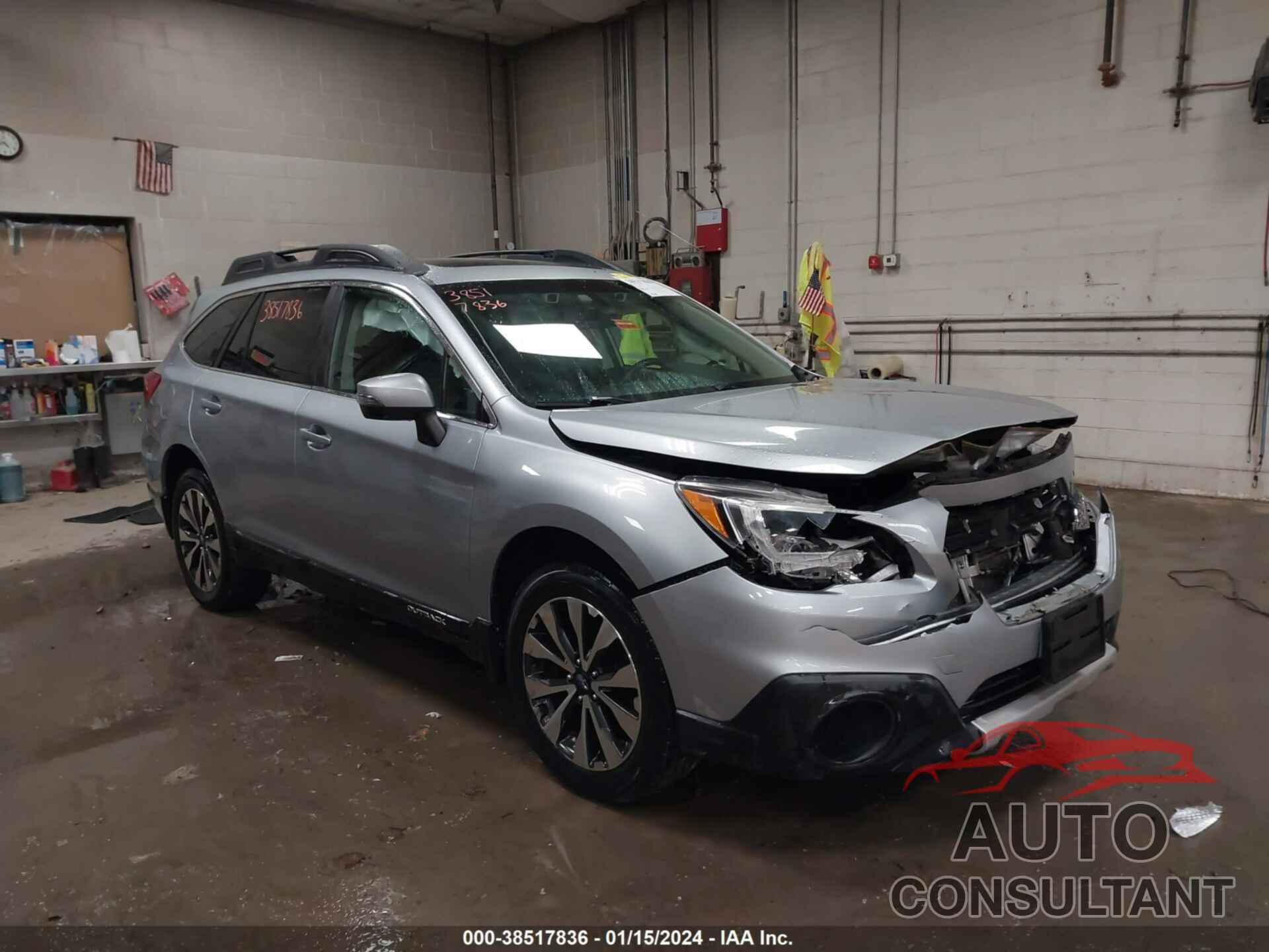 SUBARU OUTBACK 2017 - 4S4BSANCXH3393684