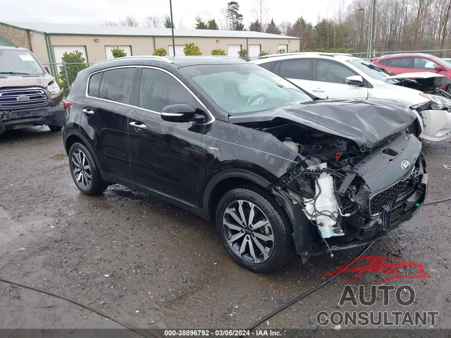 KIA SPORTAGE 2018 - KNDPNCAC6J7432823