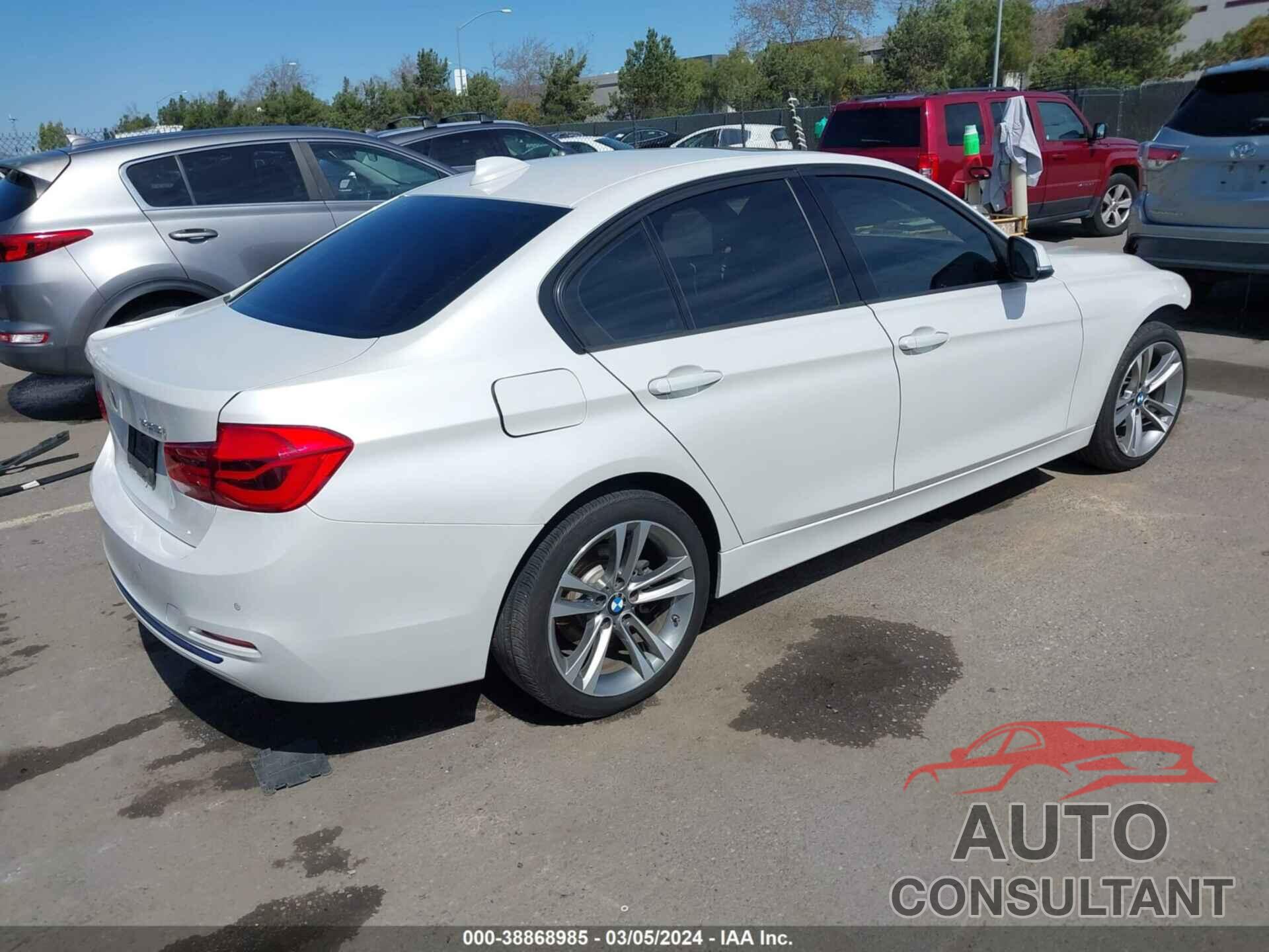 BMW 328I 2016 - WBA8E9G59GNT84462