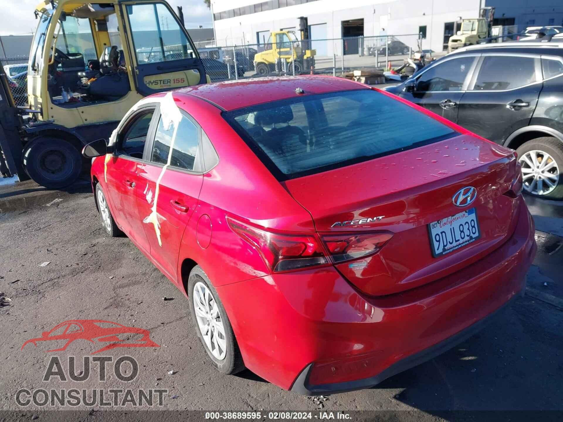 HYUNDAI ACCENT 2020 - 3KPC24A65LE110667