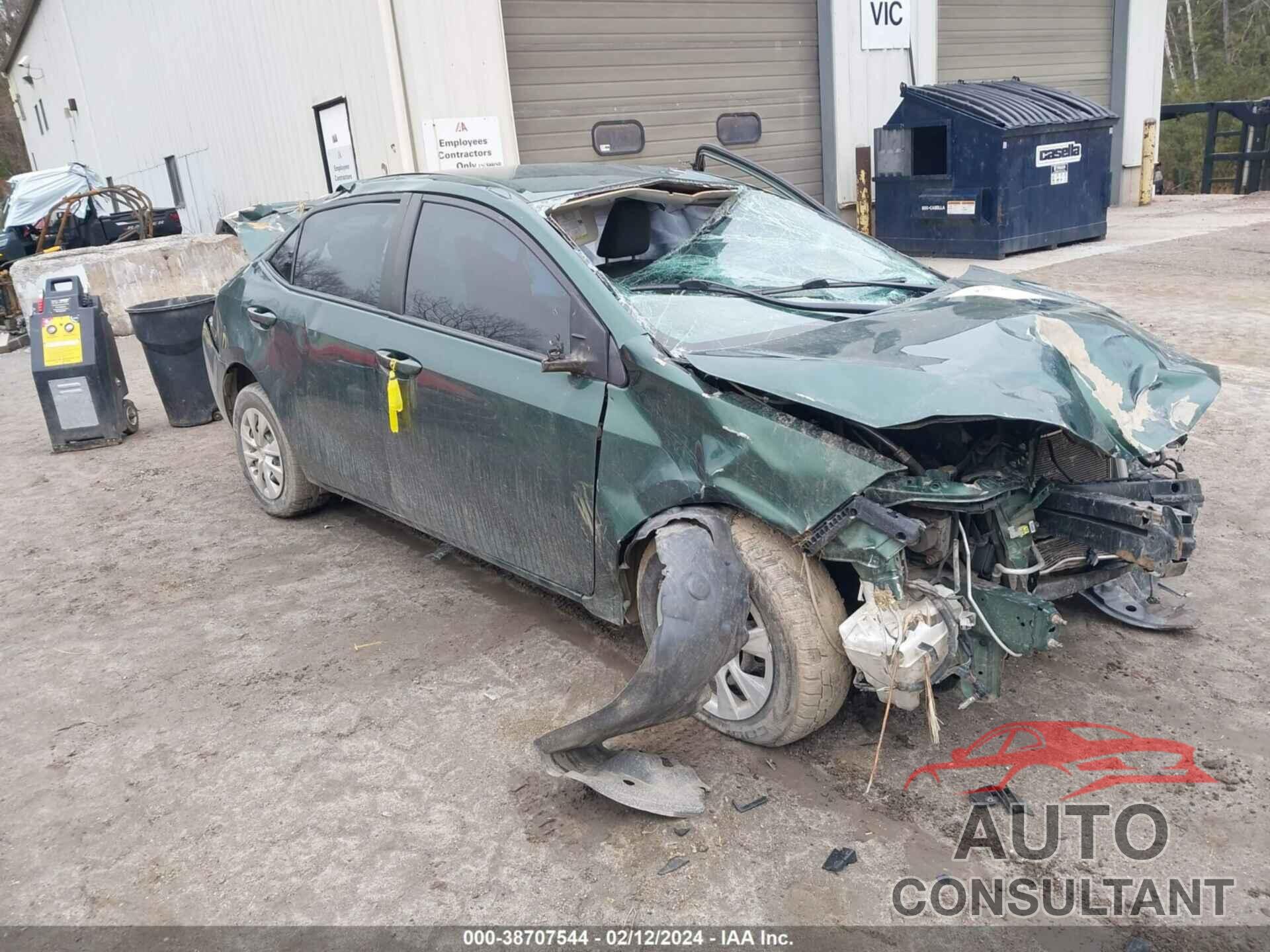 TOYOTA COROLLA 2016 - 2T1BPRHE6GC569749