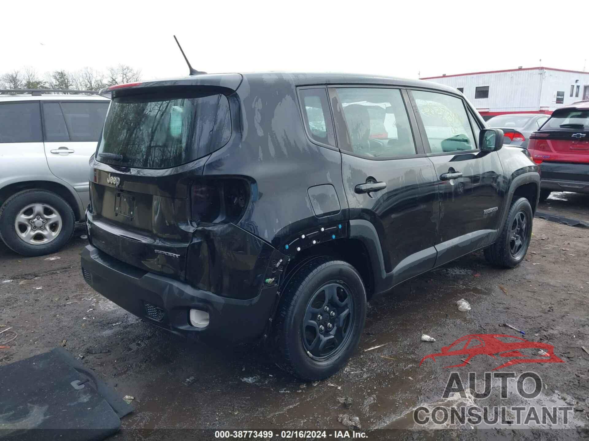 JEEP RENEGADE 2016 - ZACCJBAT6GPD10740