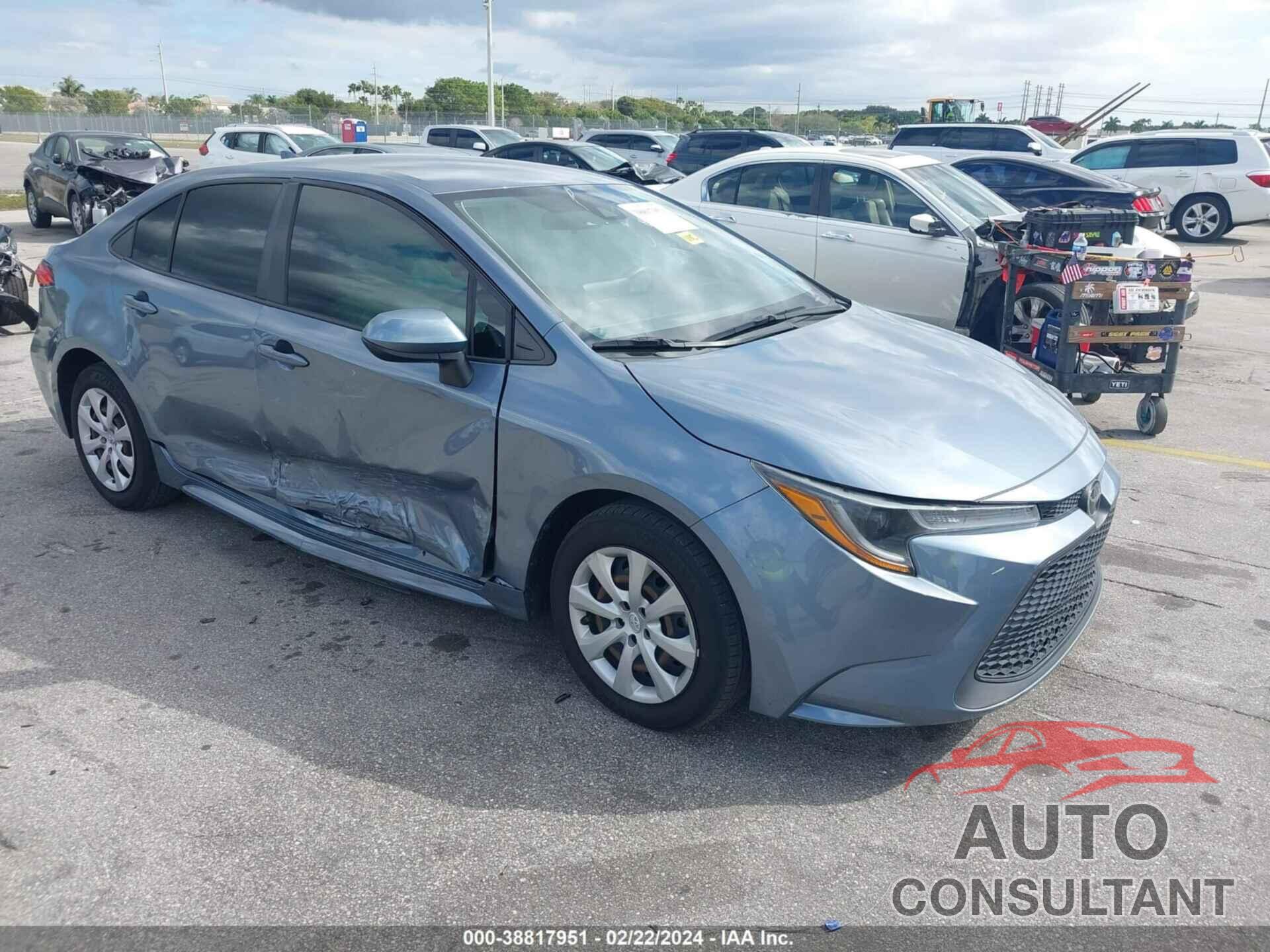 TOYOTA COROLLA 2022 - JTDEPMAE0NJ190435