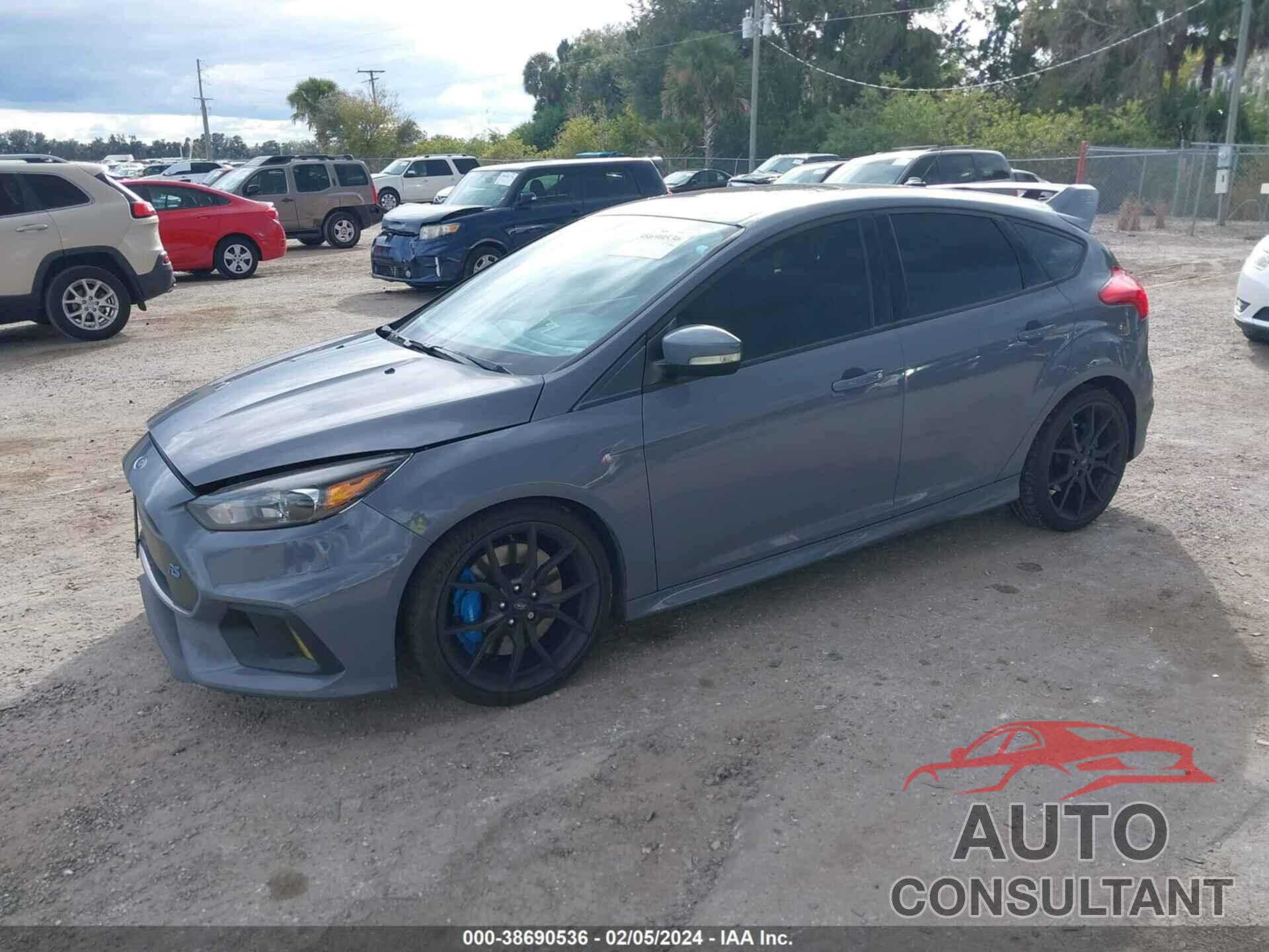 FORD FOCUS RS 2017 - WF0DP3TH0H4123394